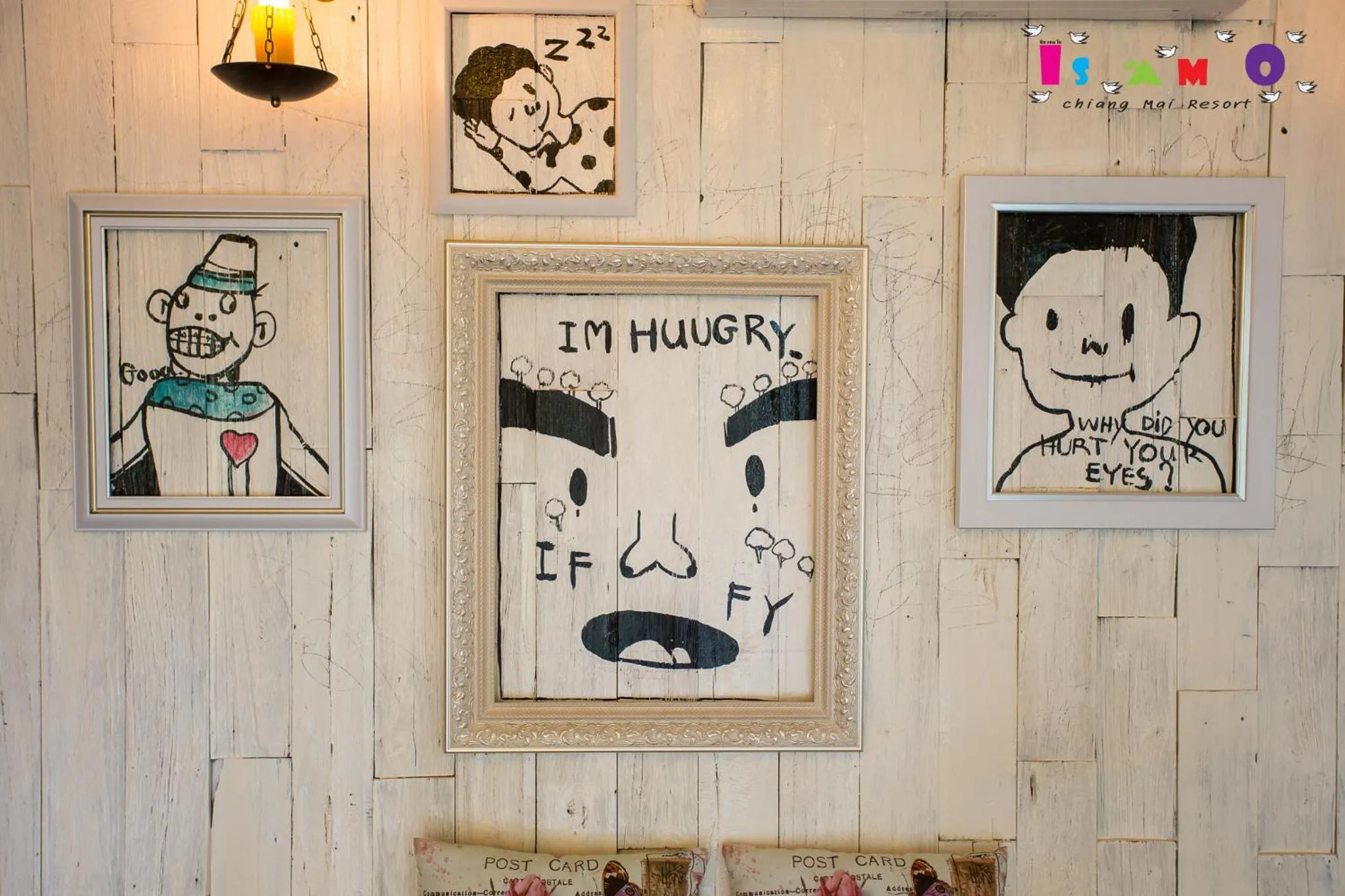 Decorative detail in Is Am O Chiang Mai Resort