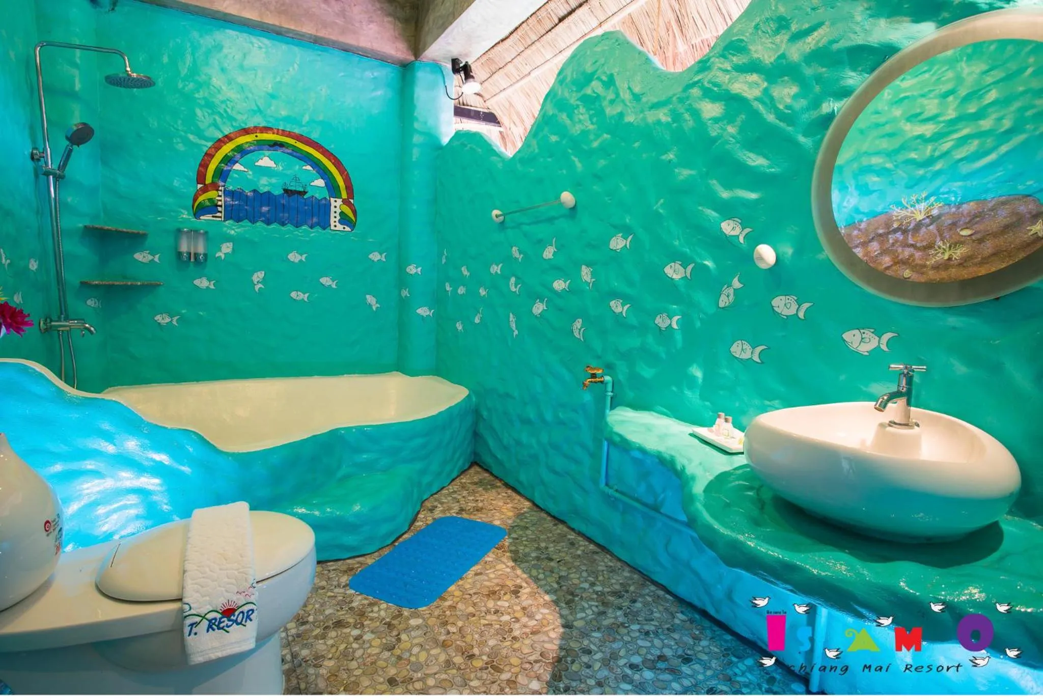 Toilet in Is Am O Chiang Mai Resort