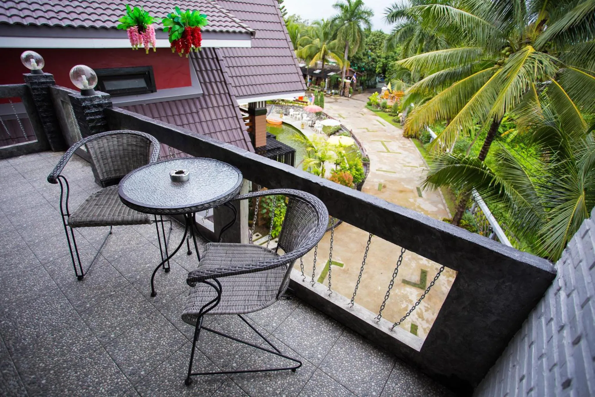 Balcony/Terrace in Is Am O Chiang Mai Resort