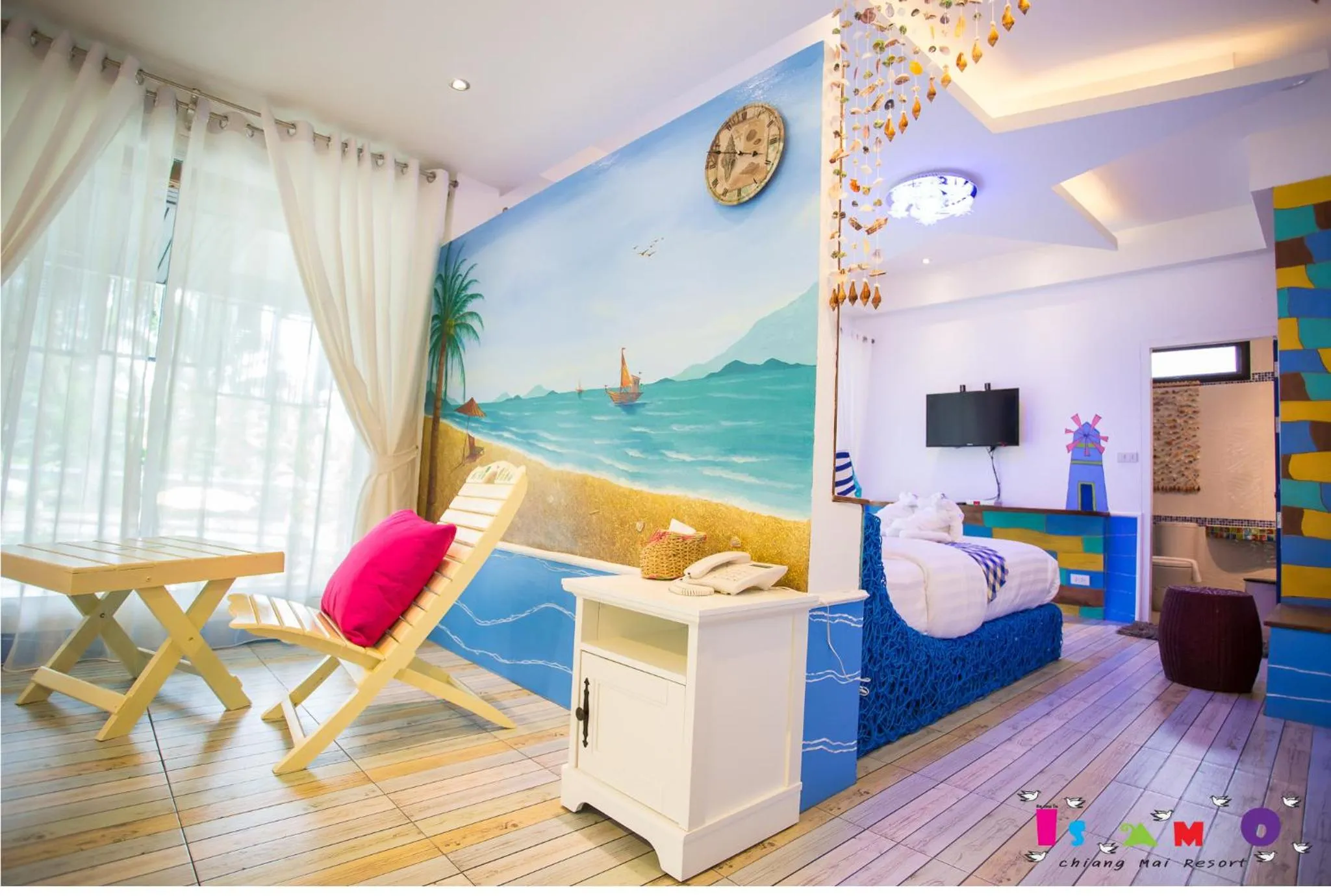 Seating area in Is Am O Chiang Mai Resort