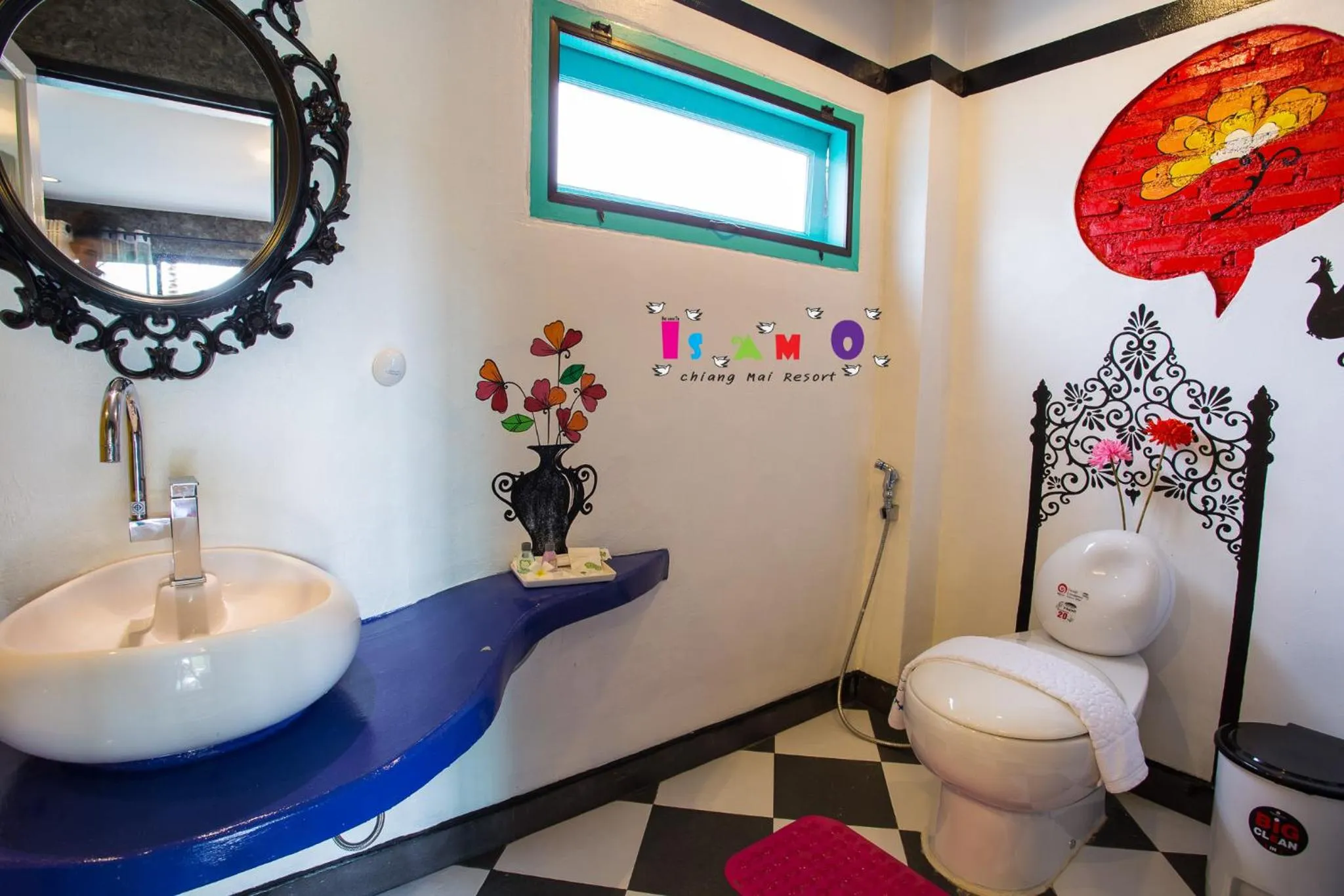 Toilet in Is Am O Chiang Mai Resort