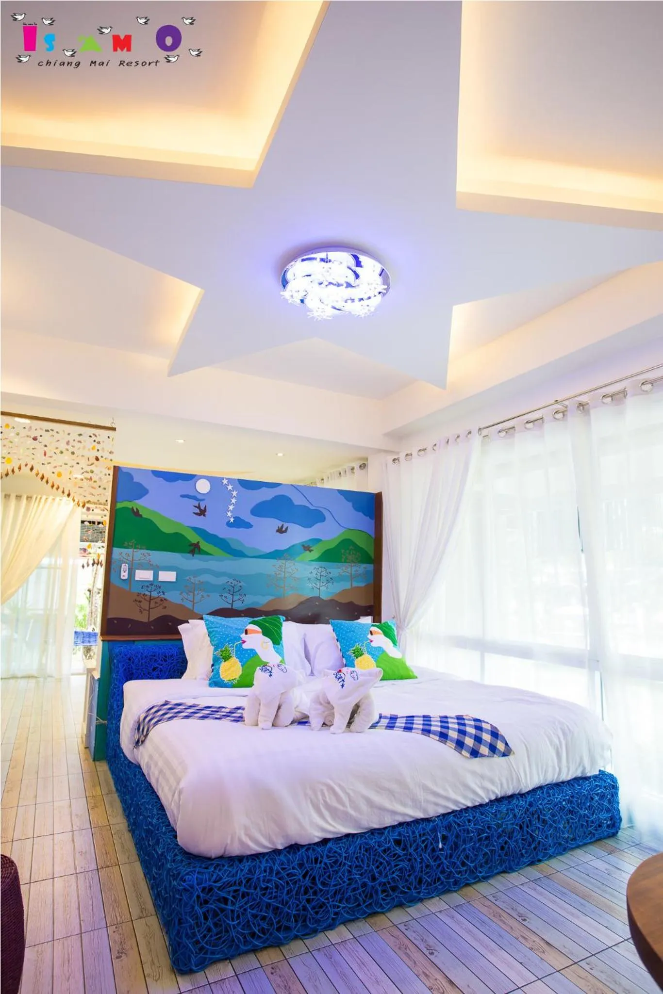 Bed in Is Am O Chiang Mai Resort