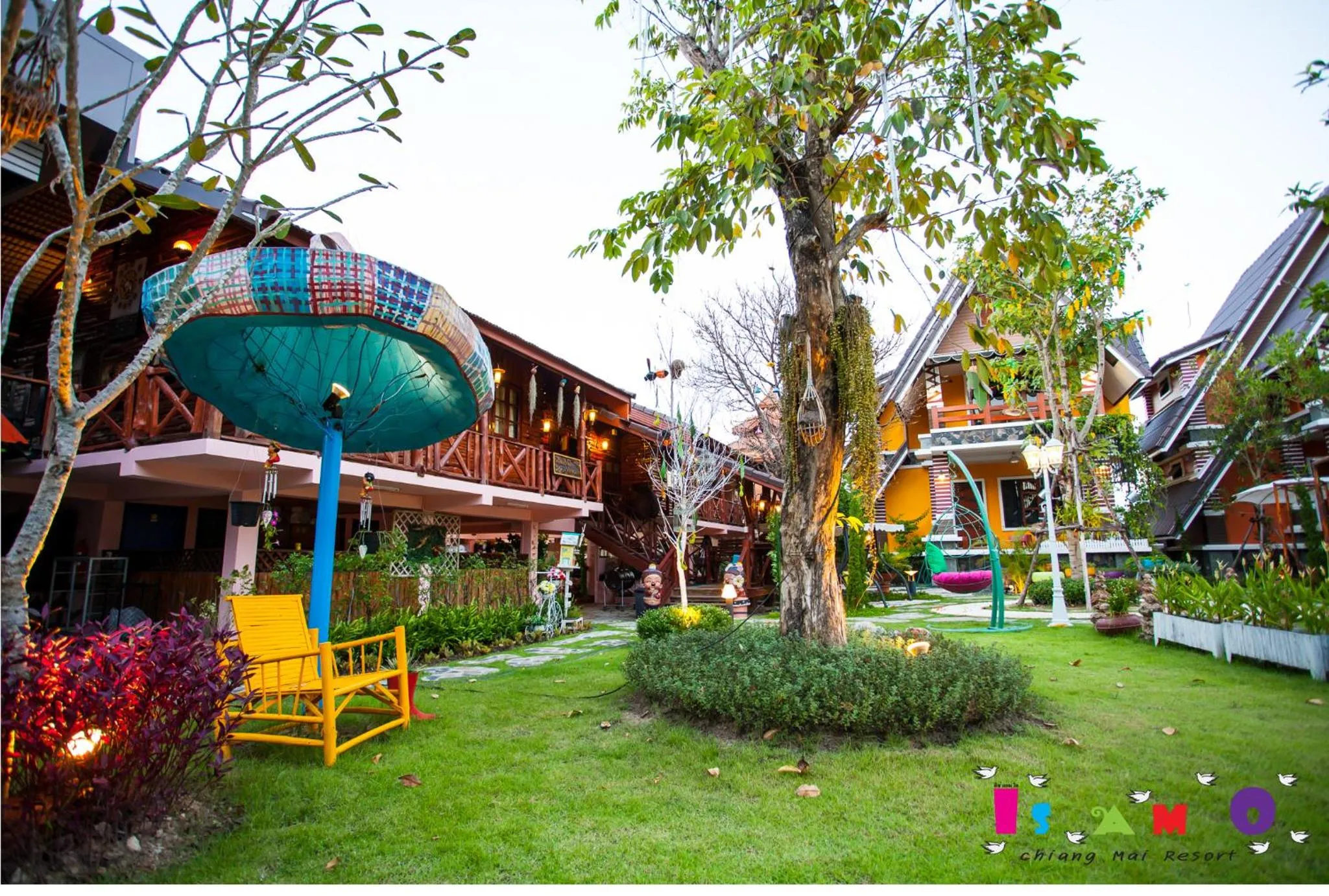 Property building in Is Am O Chiang Mai Resort