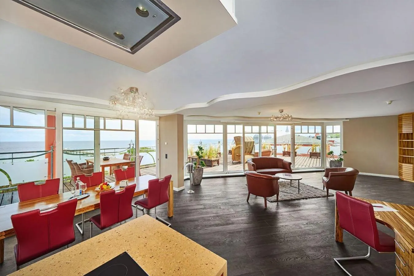 Living room in Strandpalais Prinz von Preussen - Anbau vom Strandhotel Preussenhof