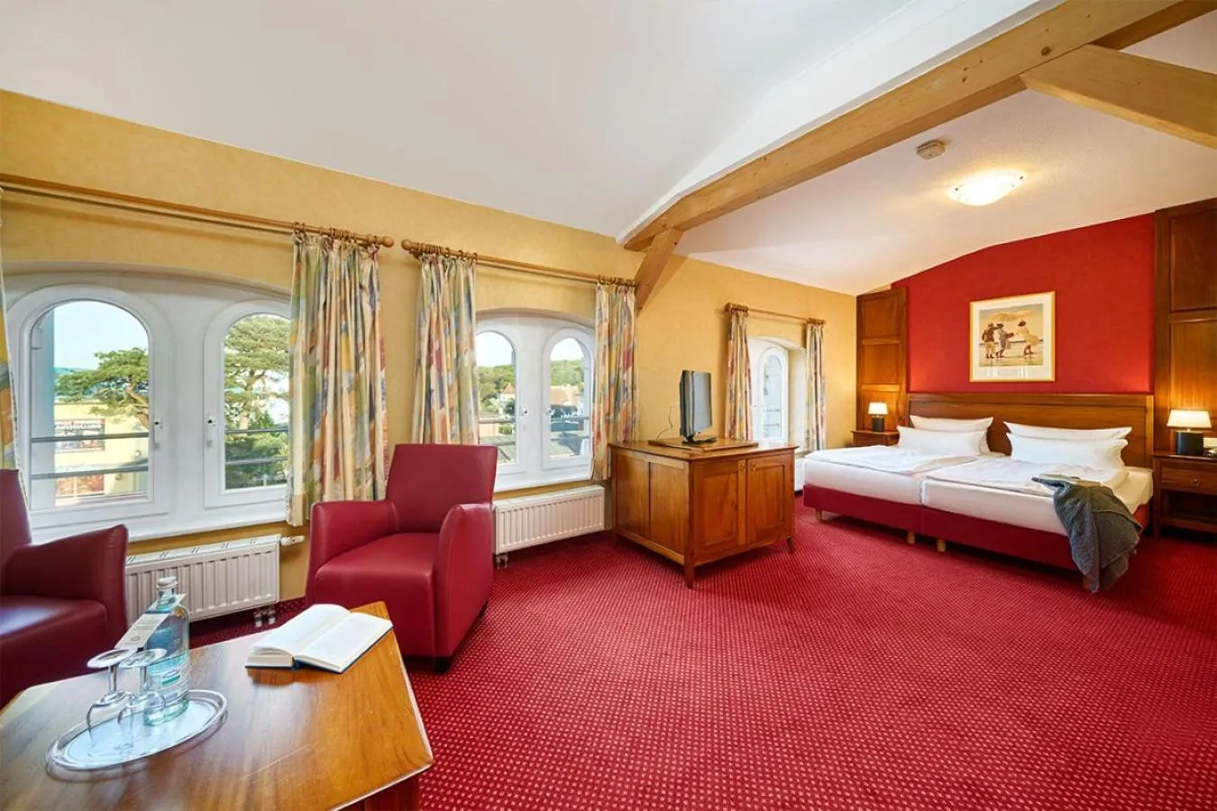 Photo of the whole room, Bed in Strandvilla Viktoria