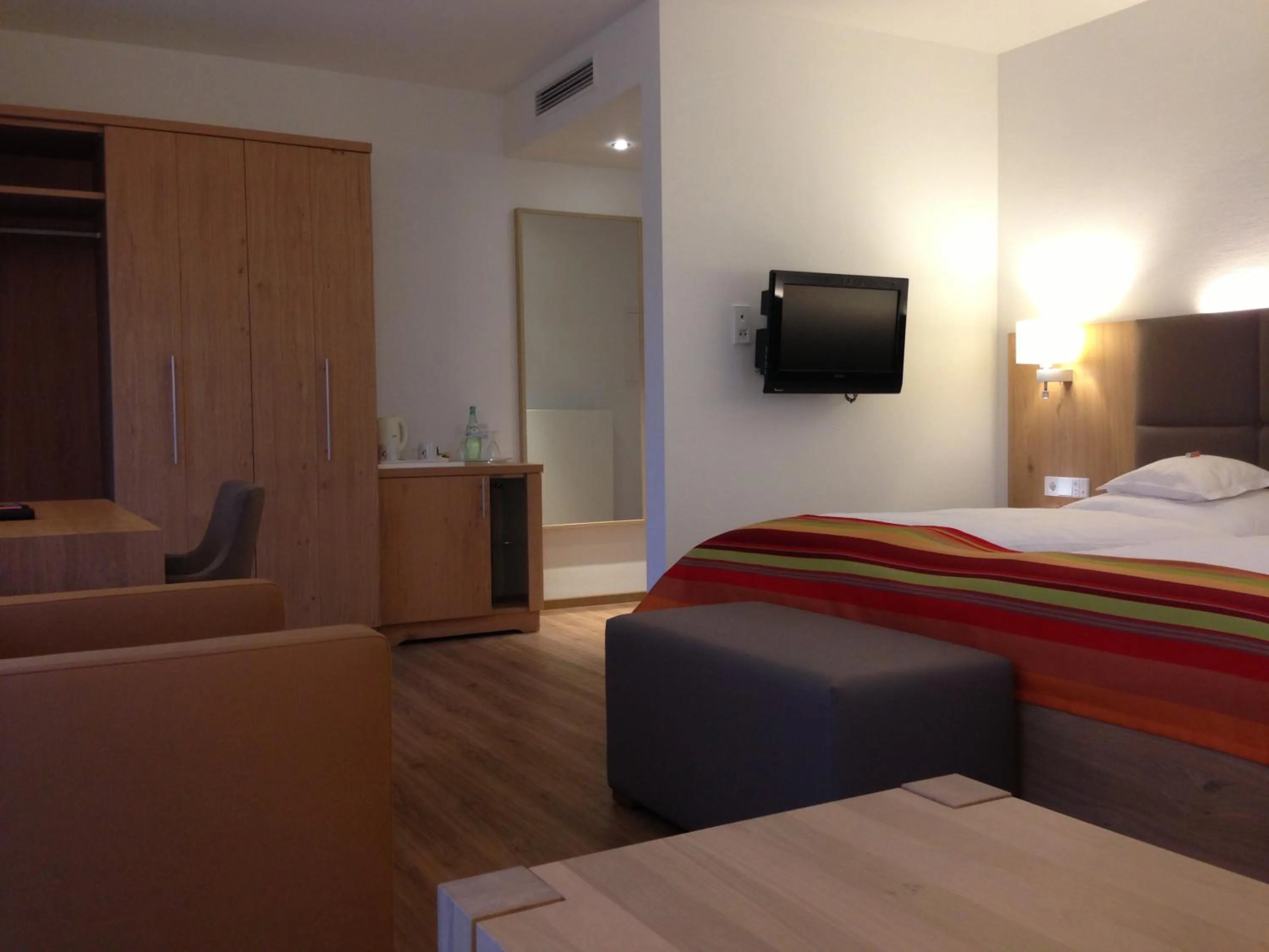 Bed in Hotel Wieting