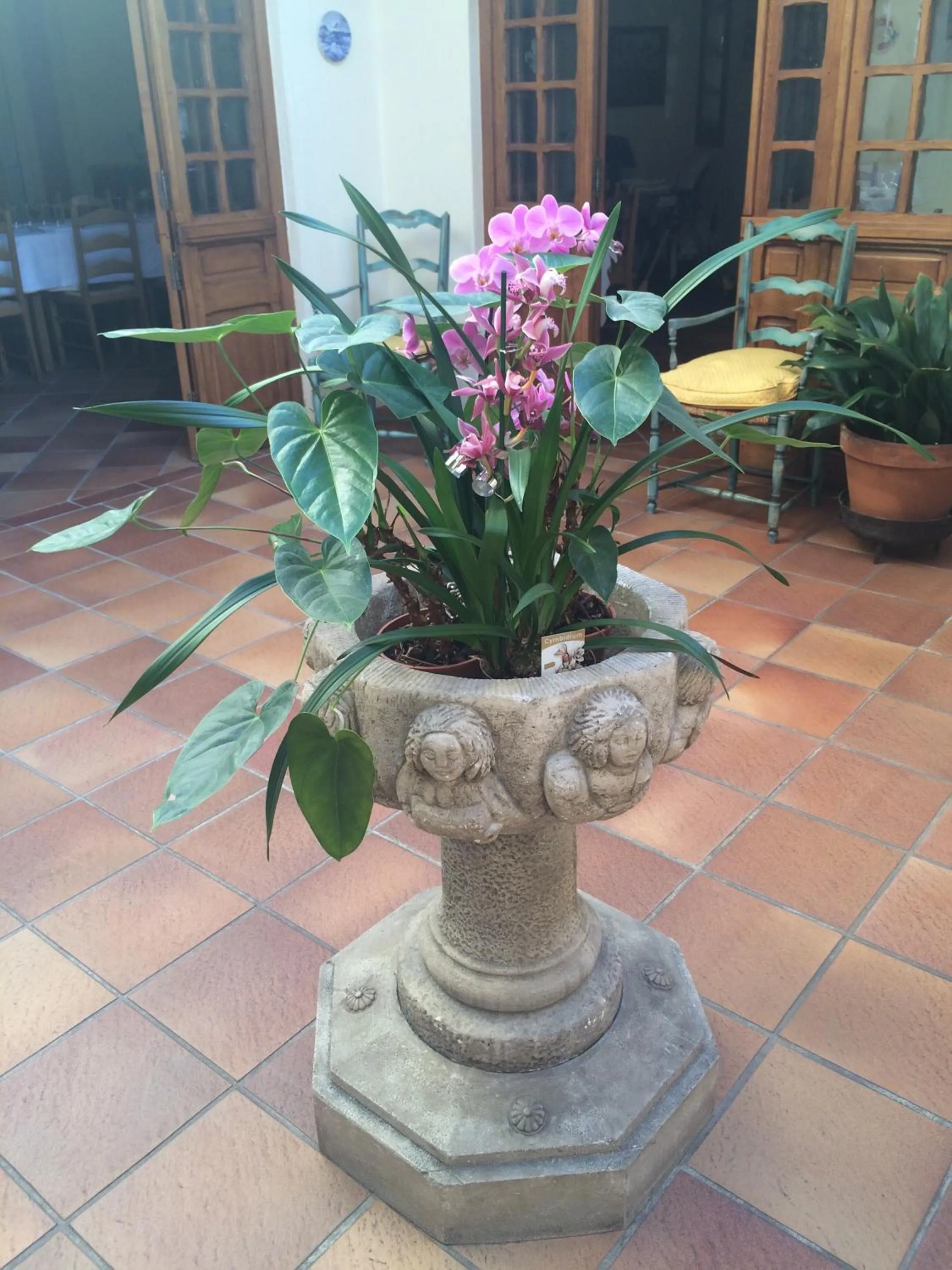 Balcony/Terrace in Mas de Vence - Hotel-Restaurant
