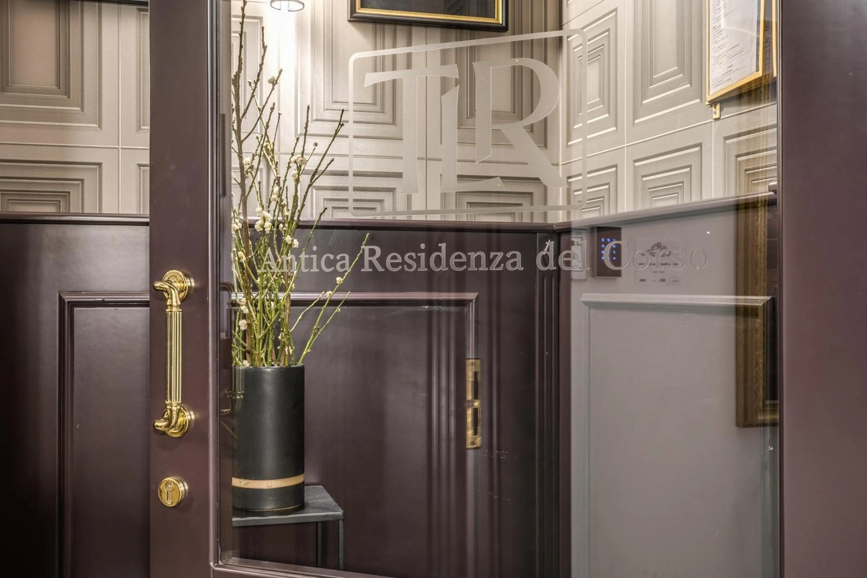 Lobby or reception in Antica Residenza Del Corso