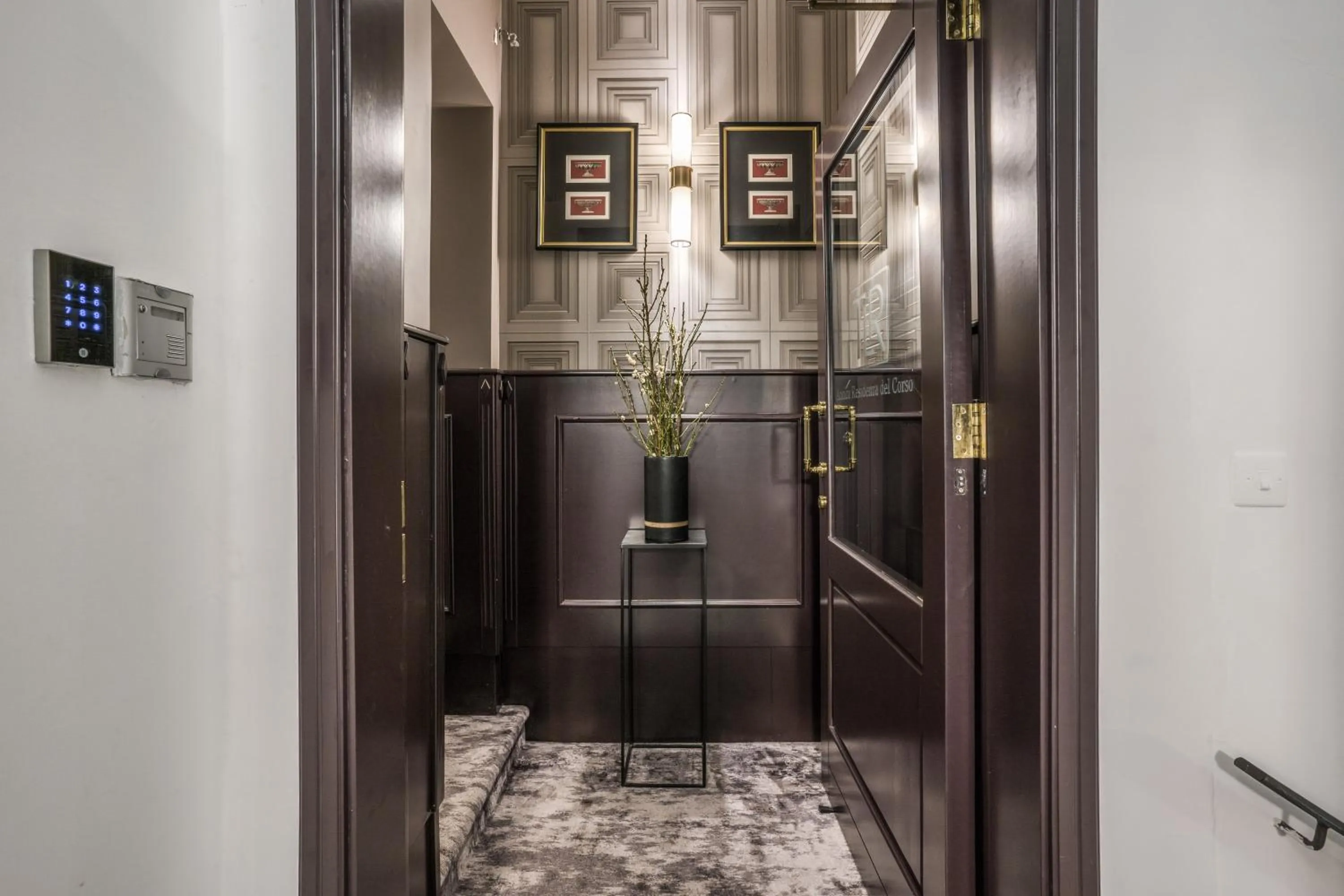 Lobby or reception in Antica Residenza Del Corso