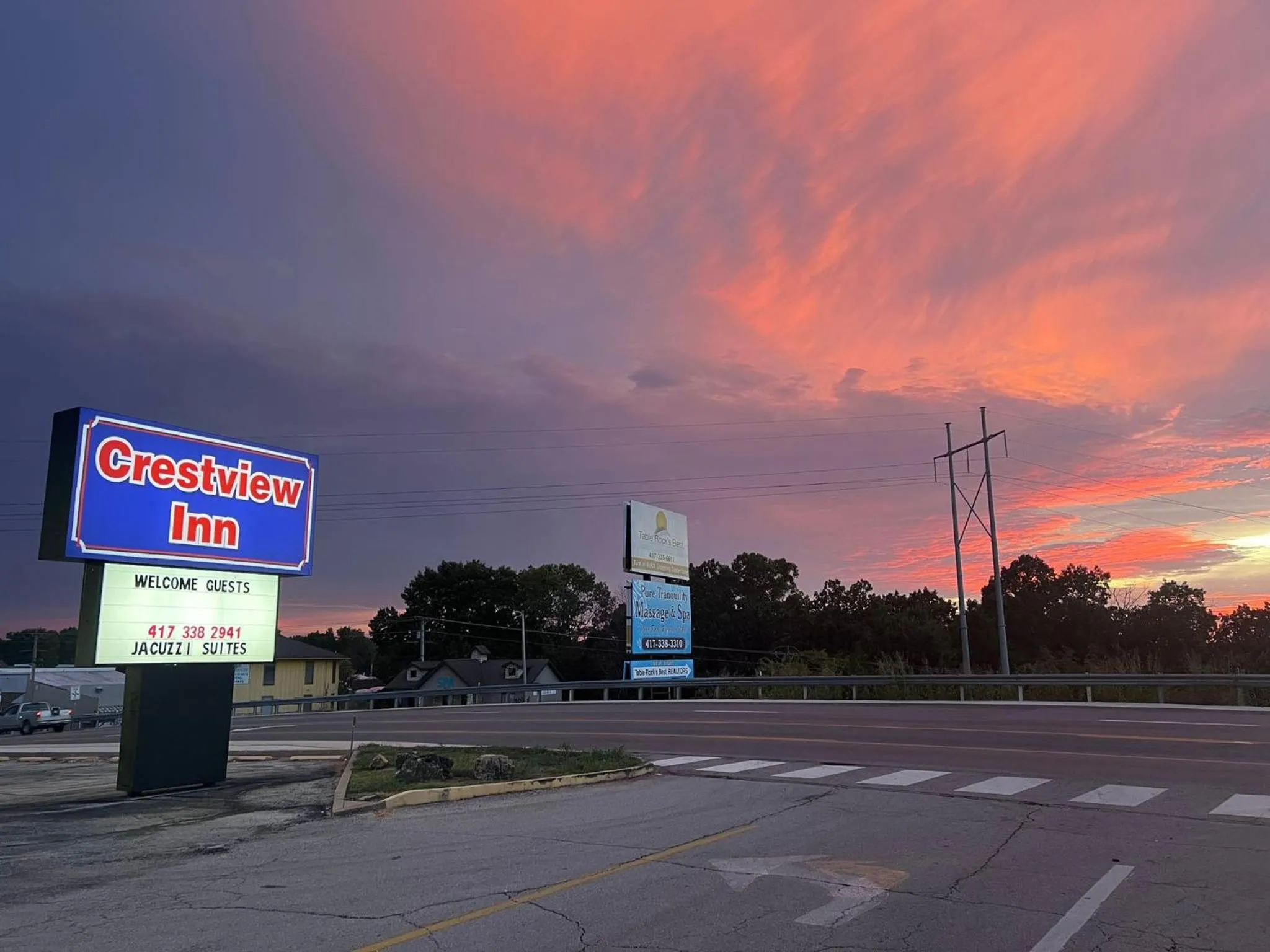 Property logo or sign in Crestview Inn