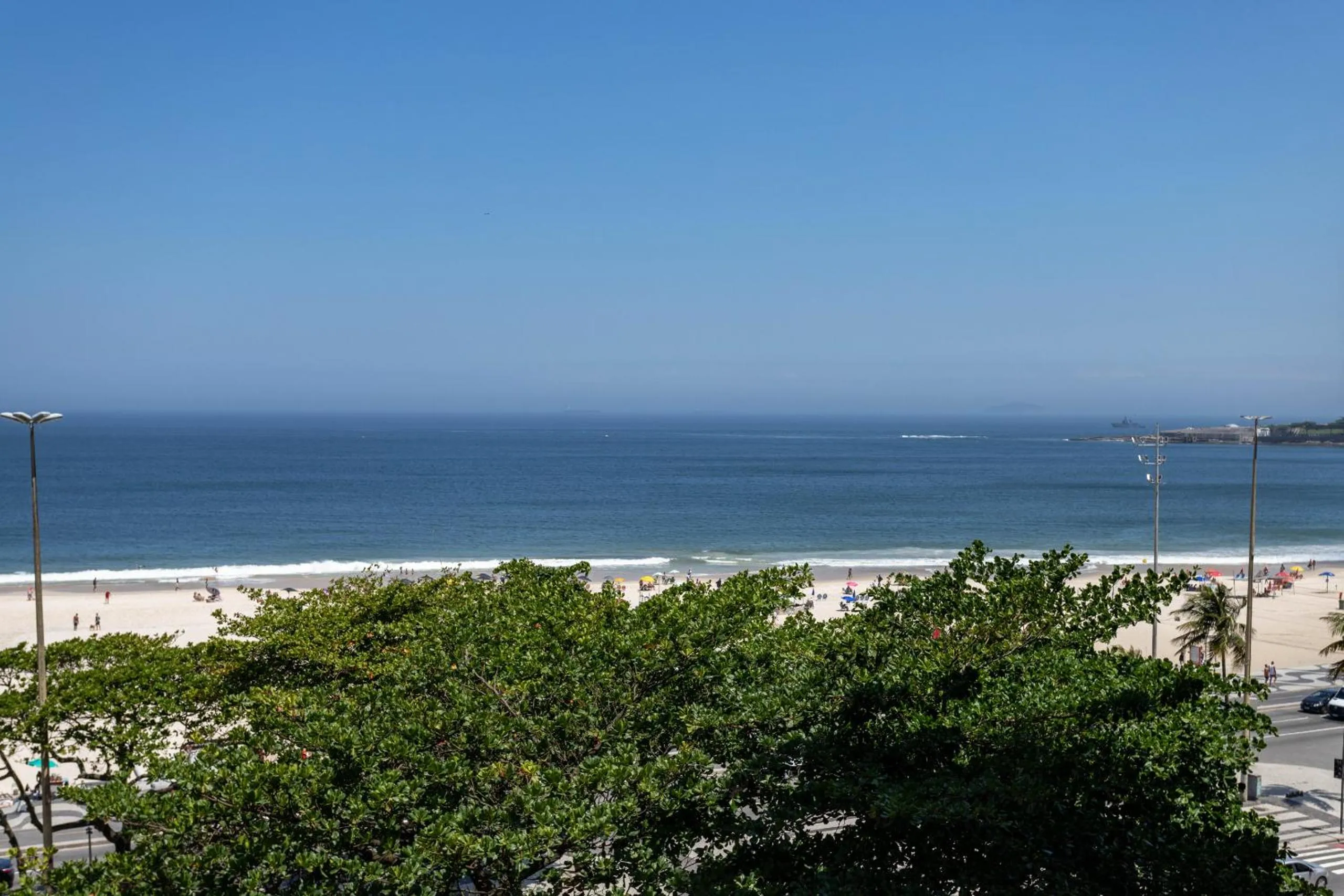 View (from property/room) in Encantador em Copacabana - Vista Oceânica - BI701 Z3