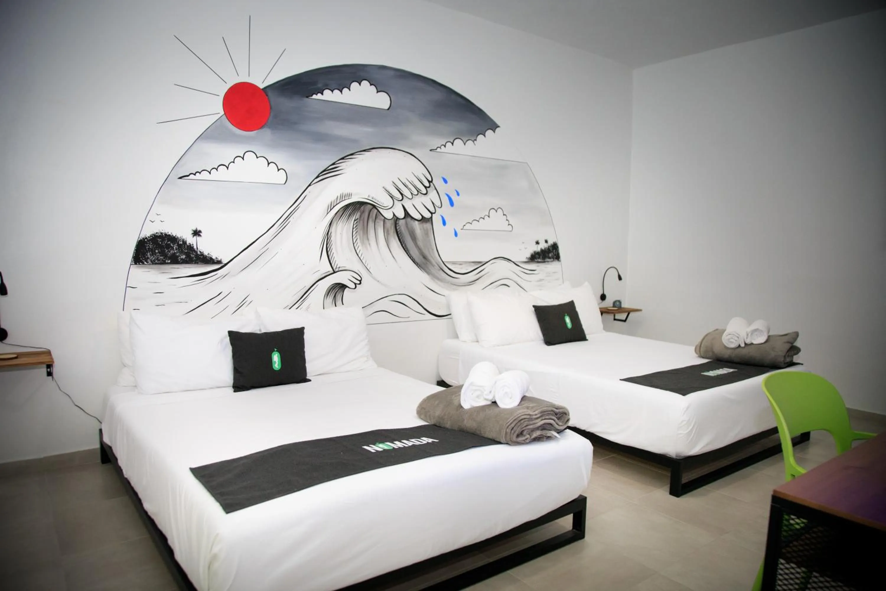 Bed in Nomada Beach Hostel- Isla Verde