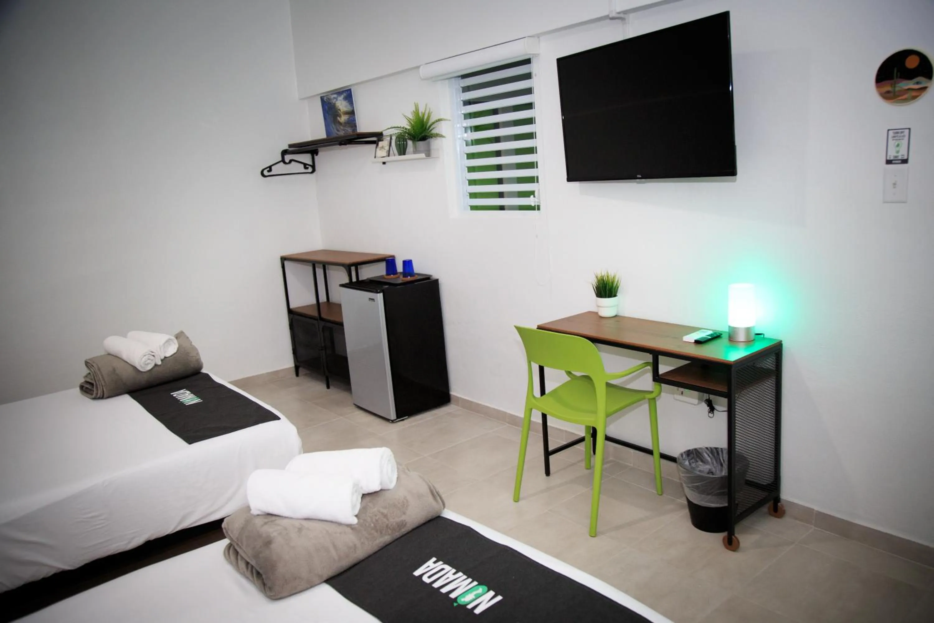 Bedroom, Bed in Nomada Beach Hostel- Isla Verde