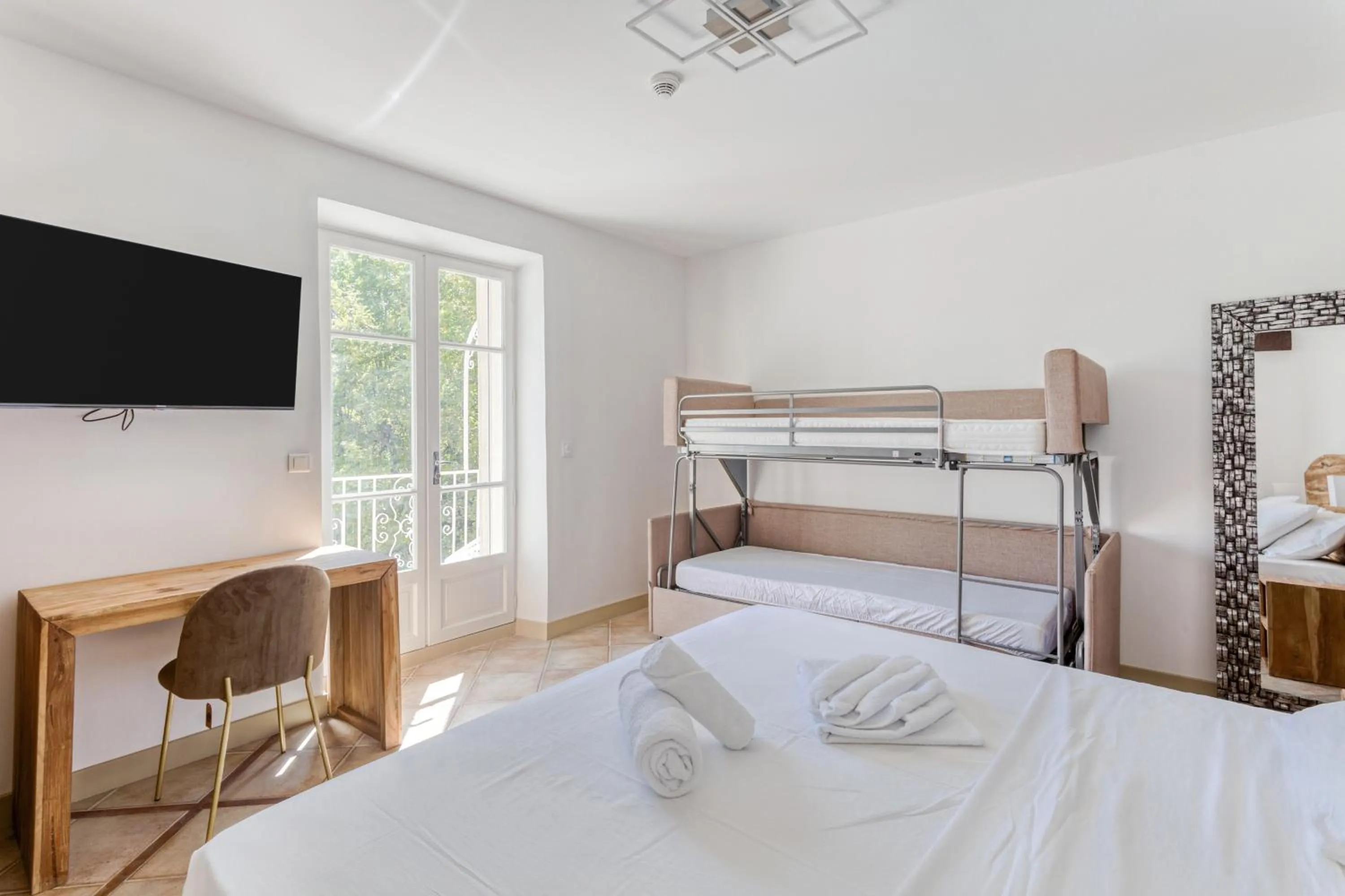 Photo of the whole room, Bed in DOMAINE DE LA NERTHE- HOTEL PROVENCE MEDITERRANEE