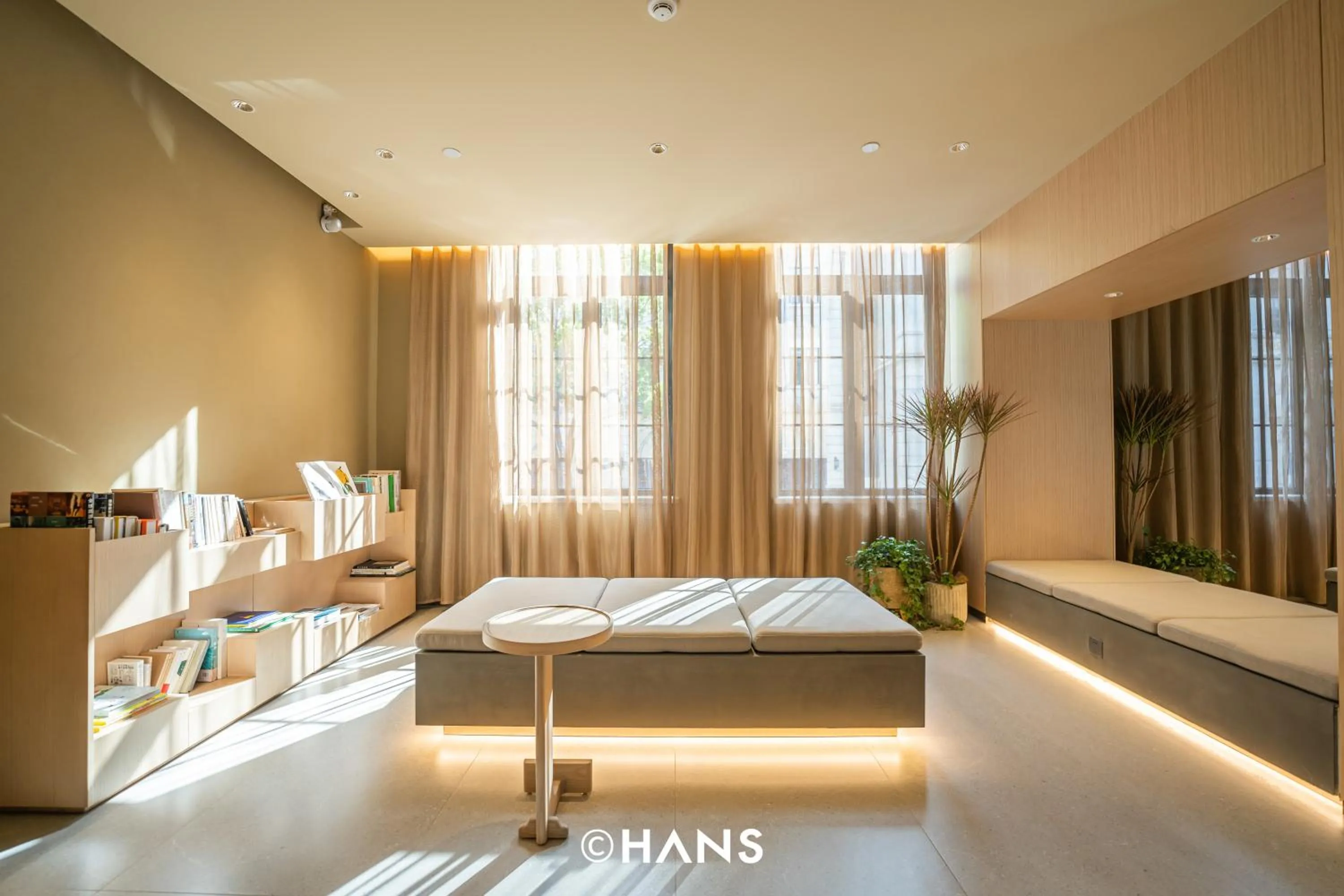 Lounge or bar, Bed in HOTEL ANDI Townscape Wuhan