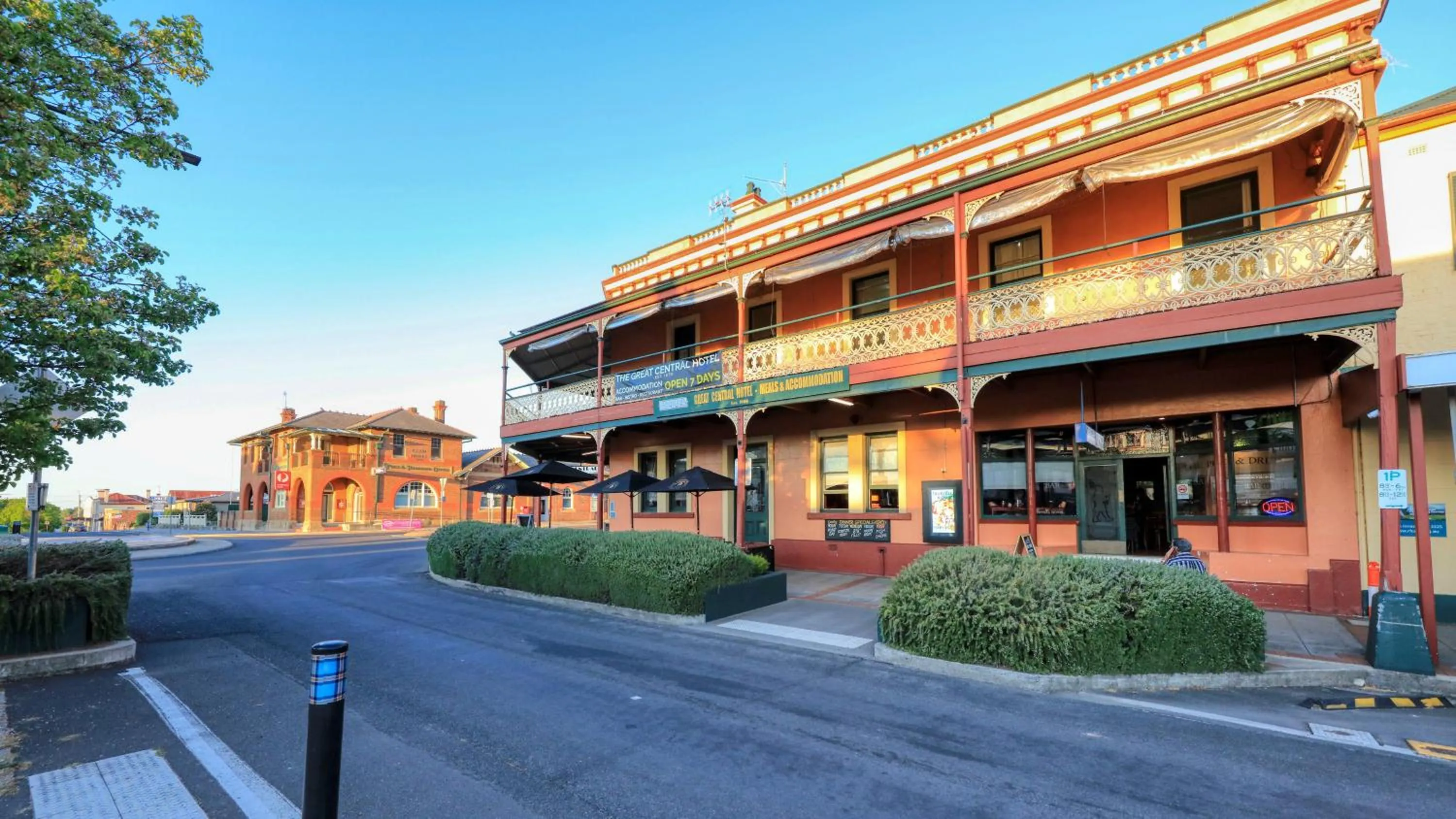 Off site in CBD GI Motel