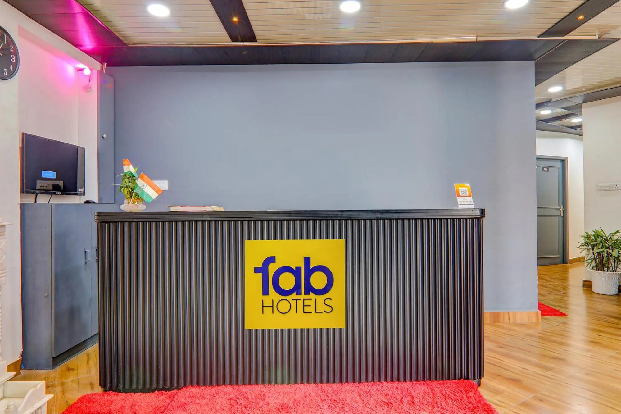 Lobby or reception in FabHotel Super 3 Premium II