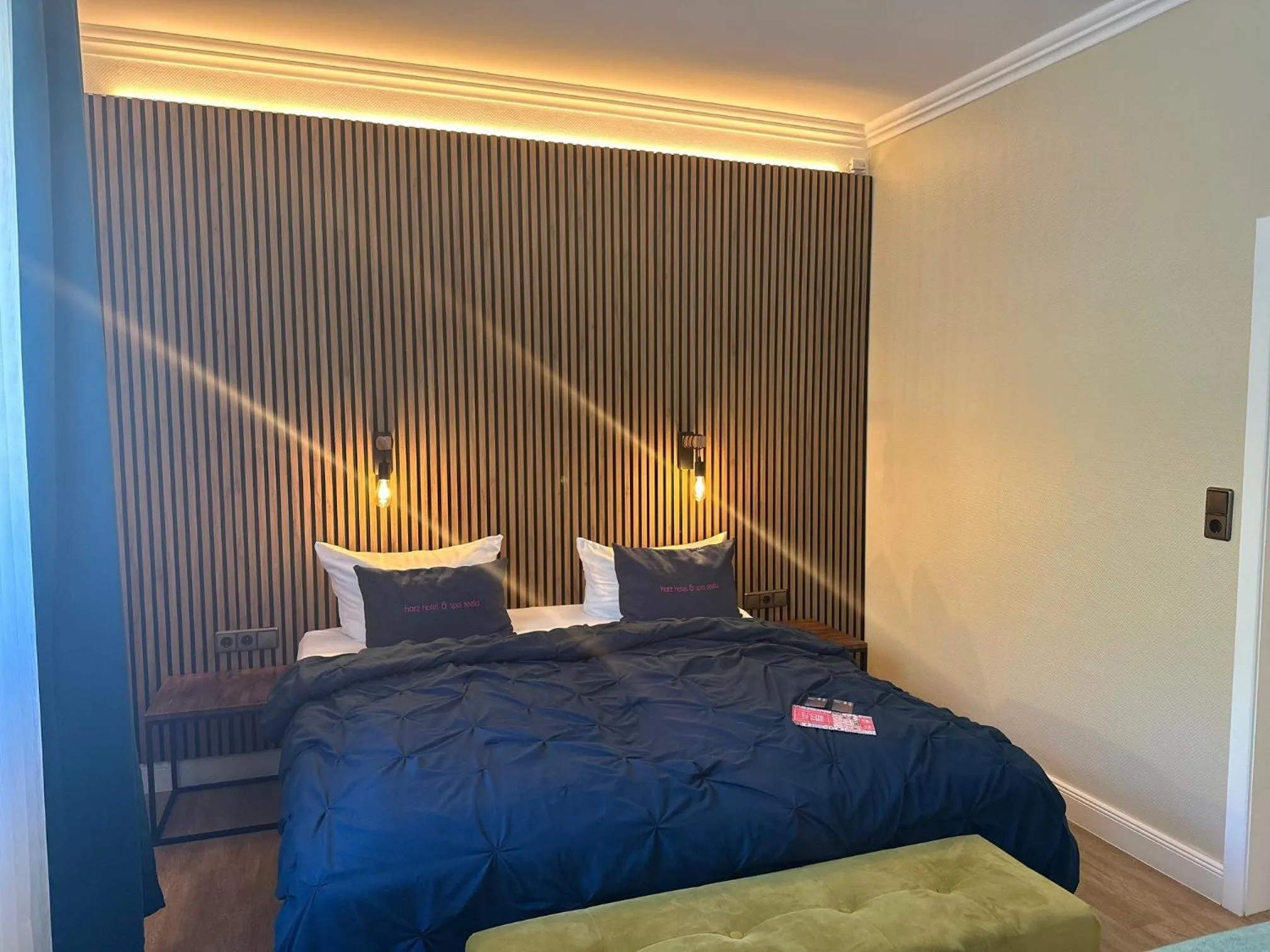 Bed in Harz Hotel & Spa Seela