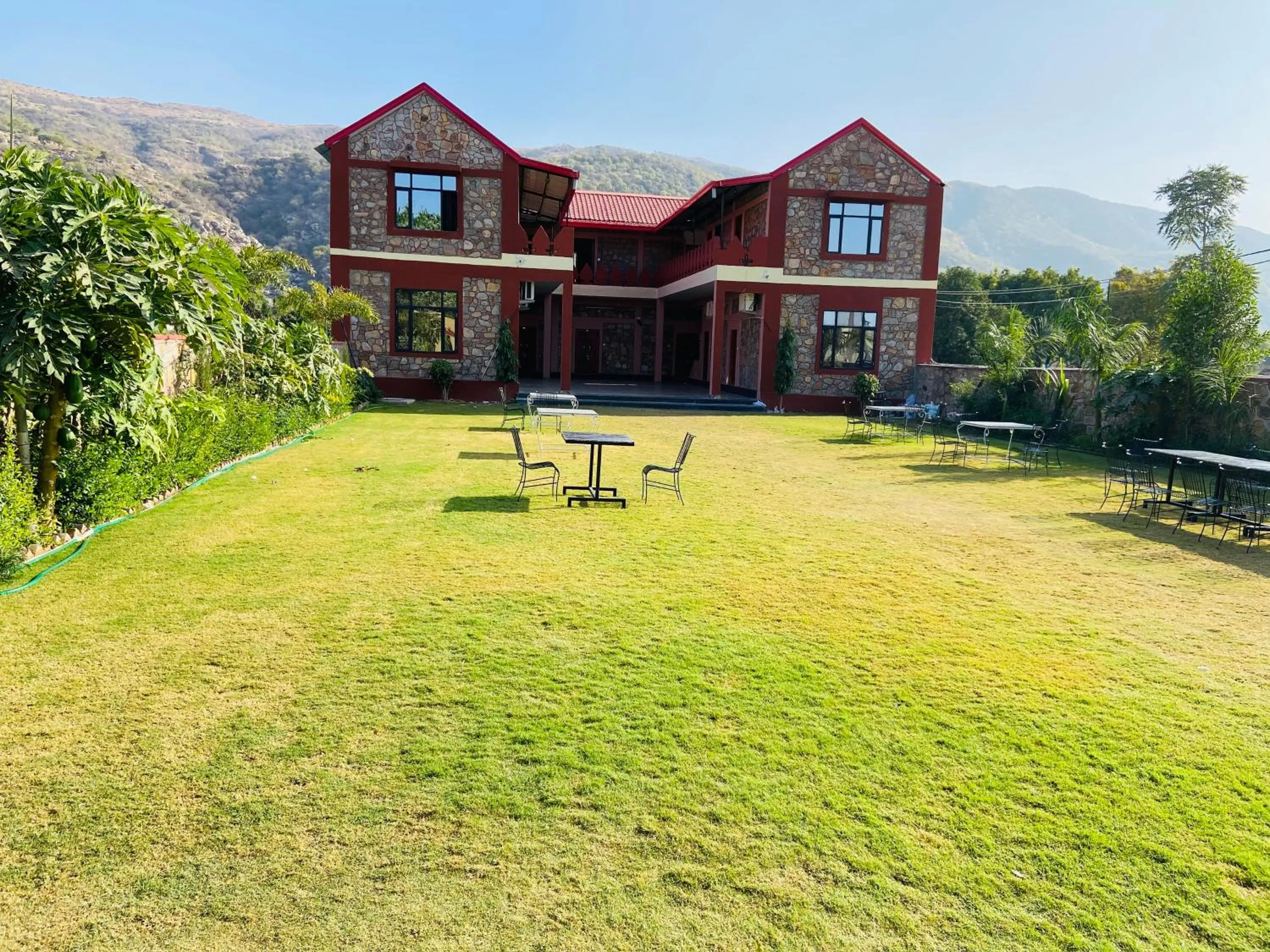 Property building in Pushkar Retreat Resort - The Nature and Mountain View Resort ,Pushkar