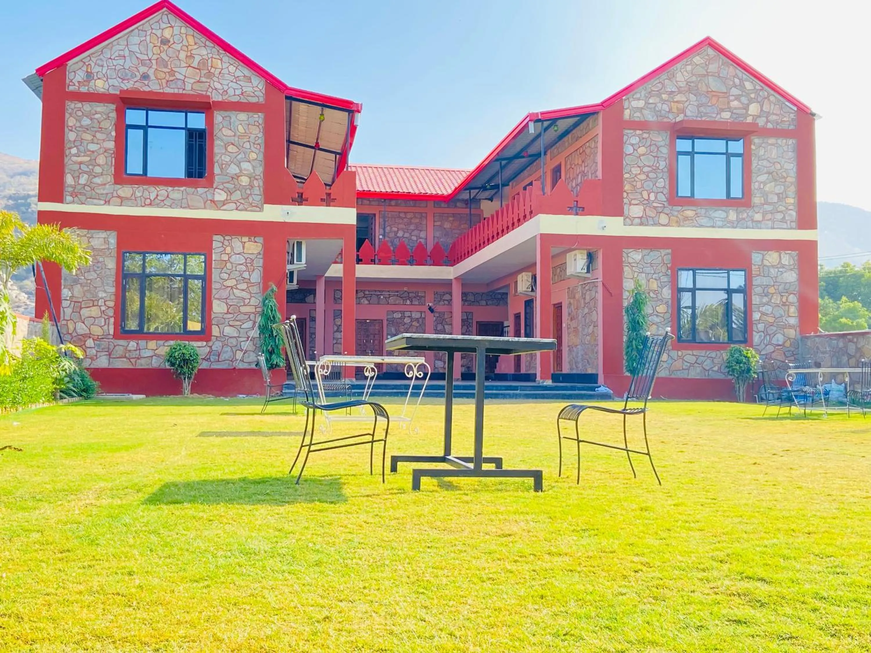 Property building in Pushkar Retreat Resort - The Nature and Mountain View Resort ,Pushkar