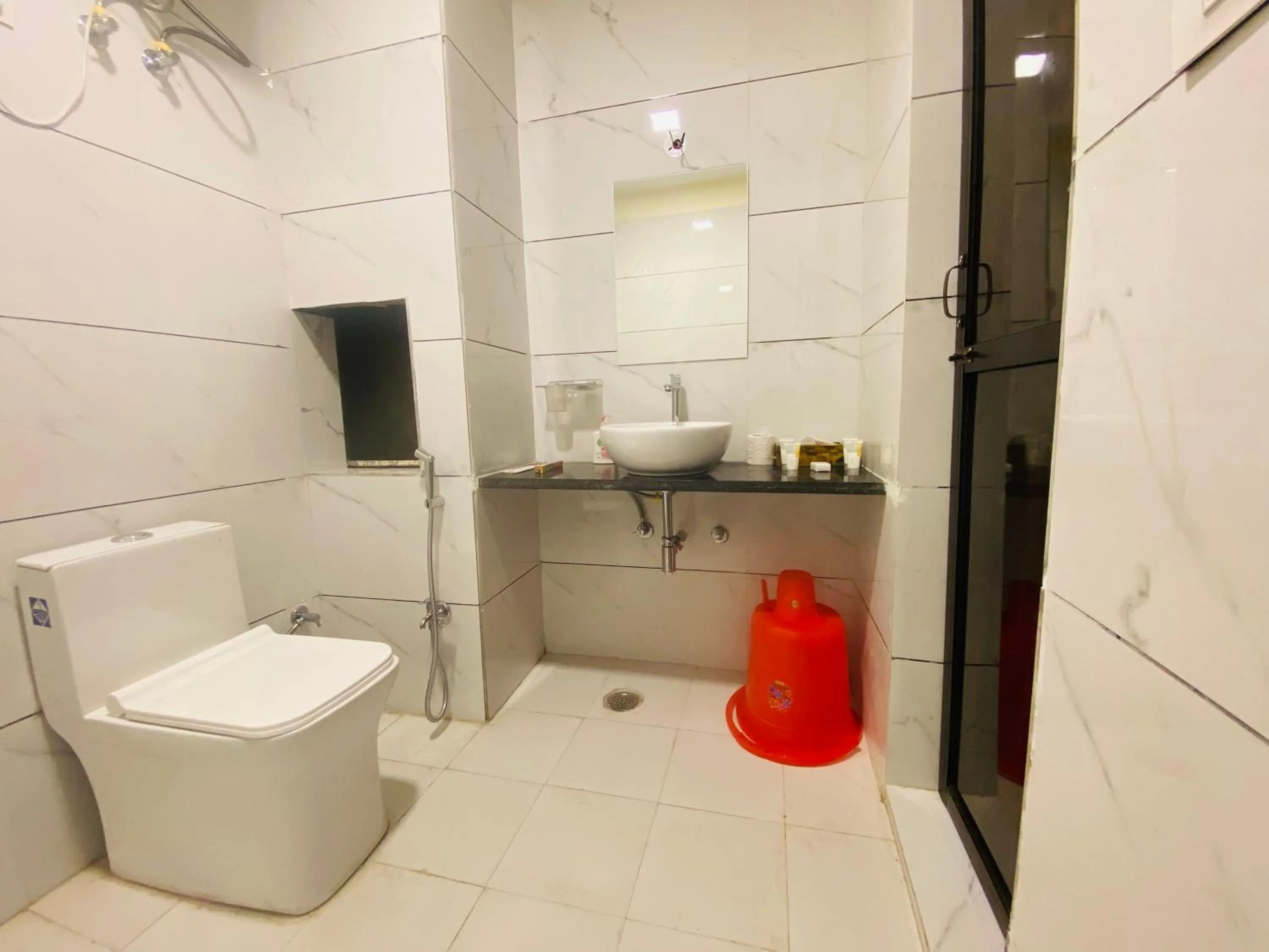 Shower in Pushkar Retreat Resort - The Nature and Mountain View Resort ,Pushkar