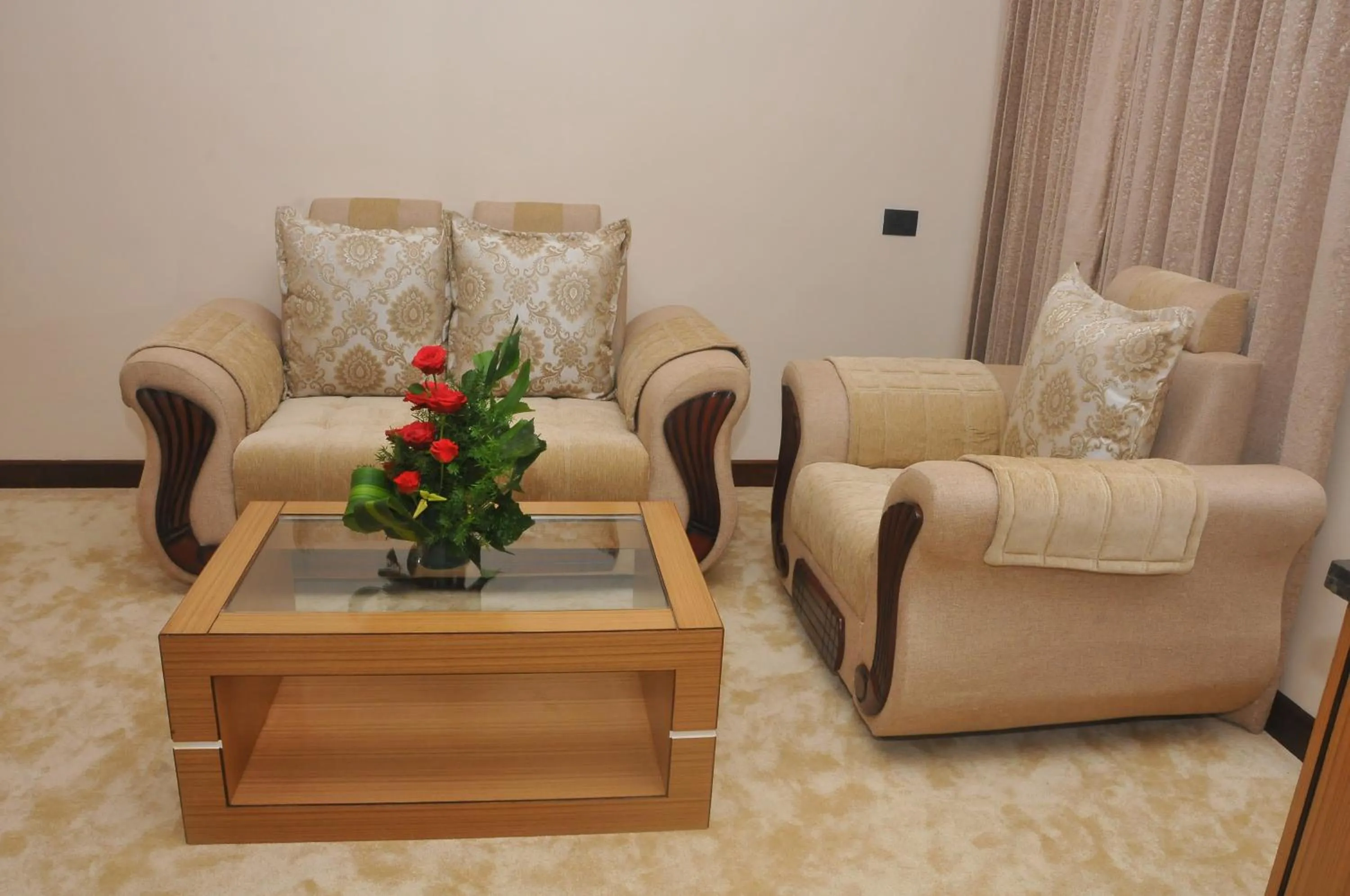 Seating area in S R Continental