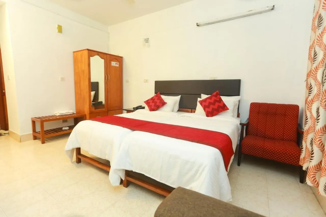Bed in KTDC Tamarind Kondotty