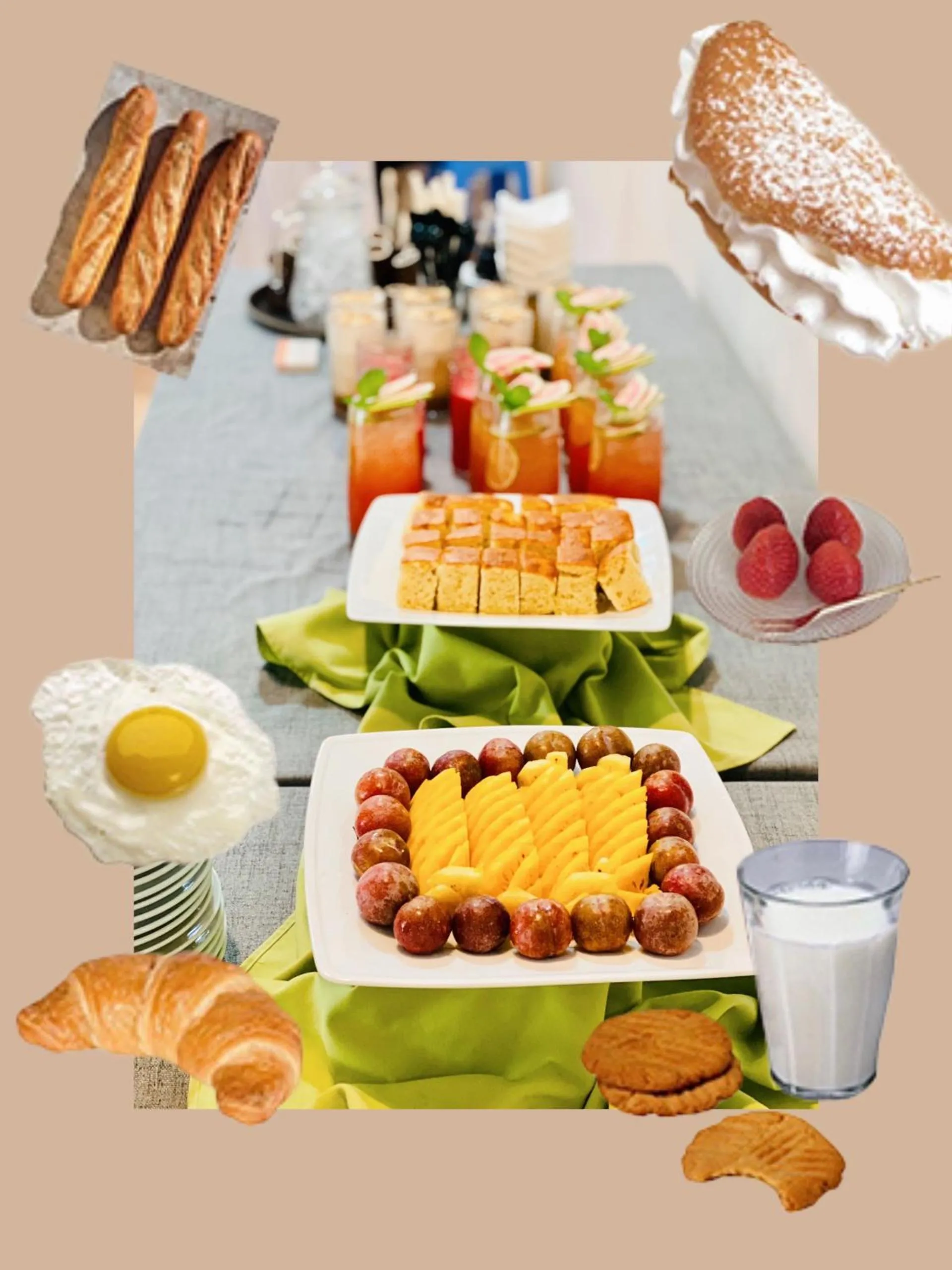 Food and drinks in Biet Dien Hotel