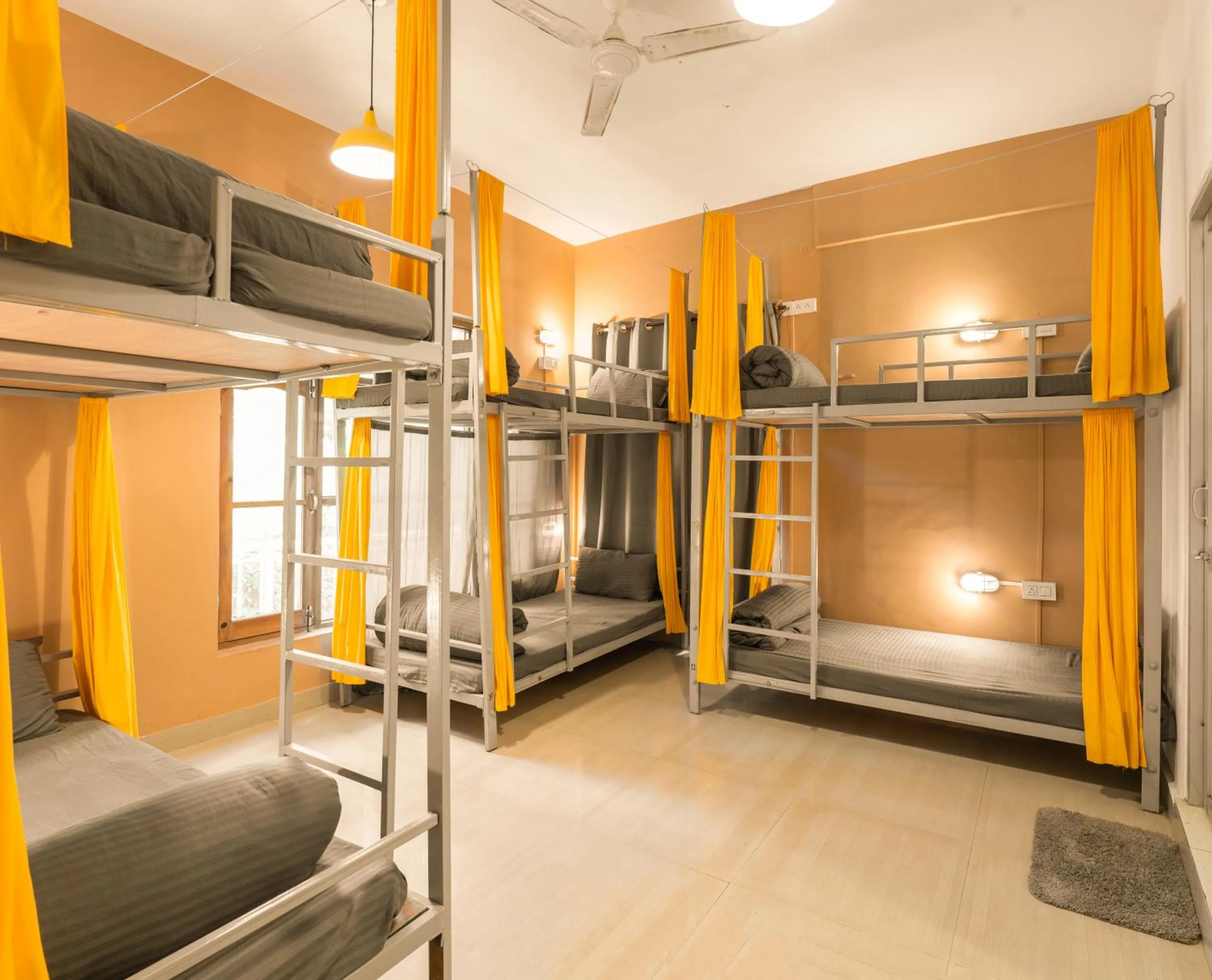 bunk bed, Bed in Whoopers Hostel Bir