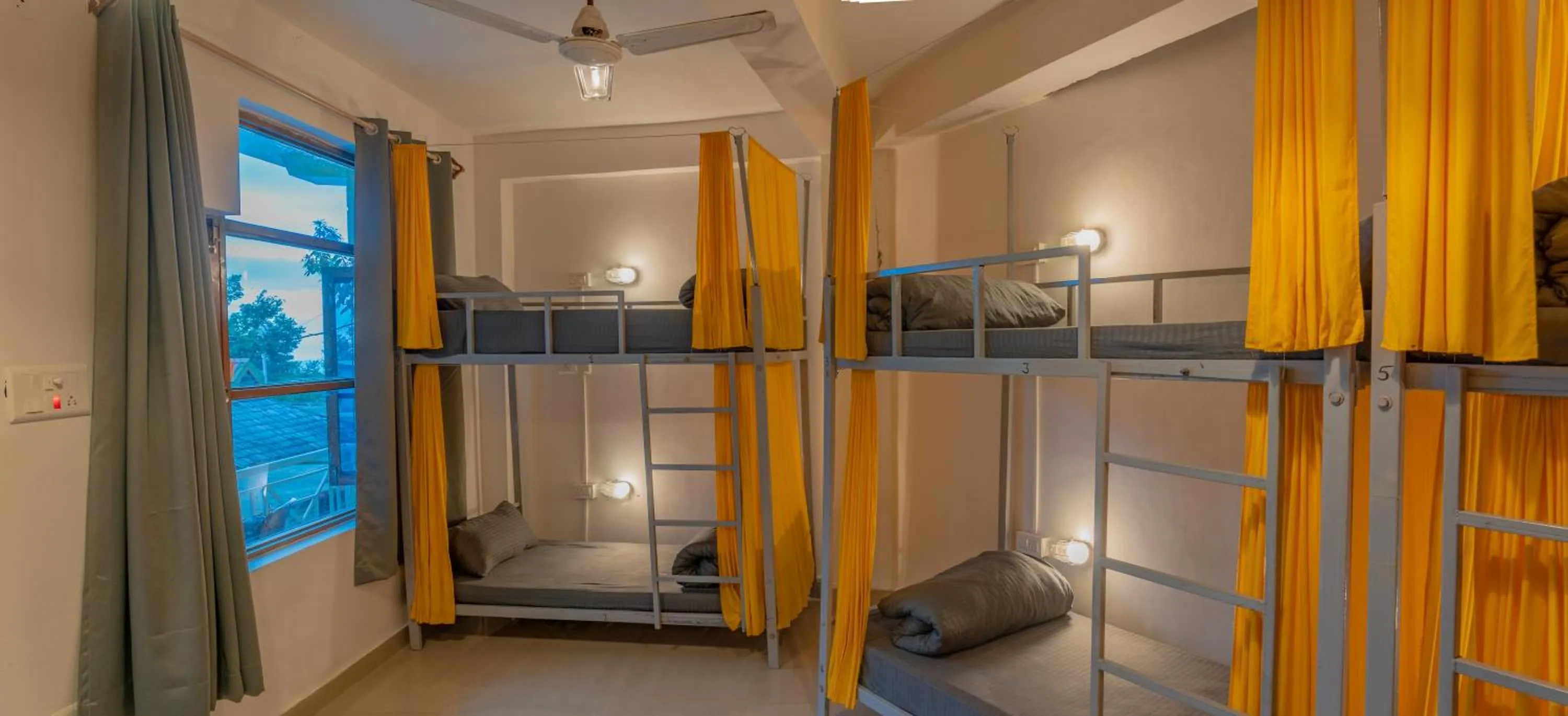 bunk bed, Bed in Whoopers Hostel Bir