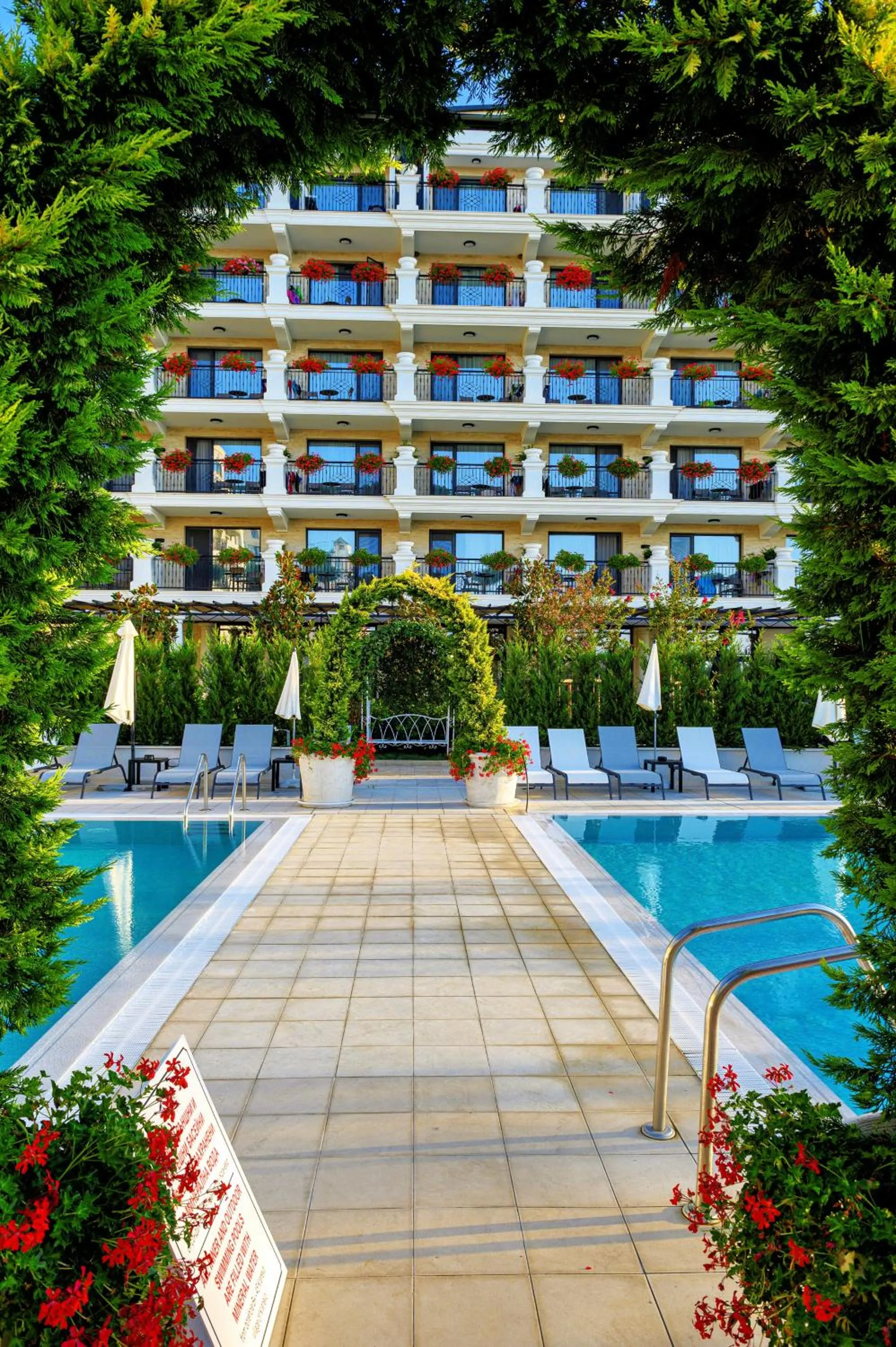 Property building in Casa di Fiore SPA and Medical Hotel, Mineral Pools & Private Beach