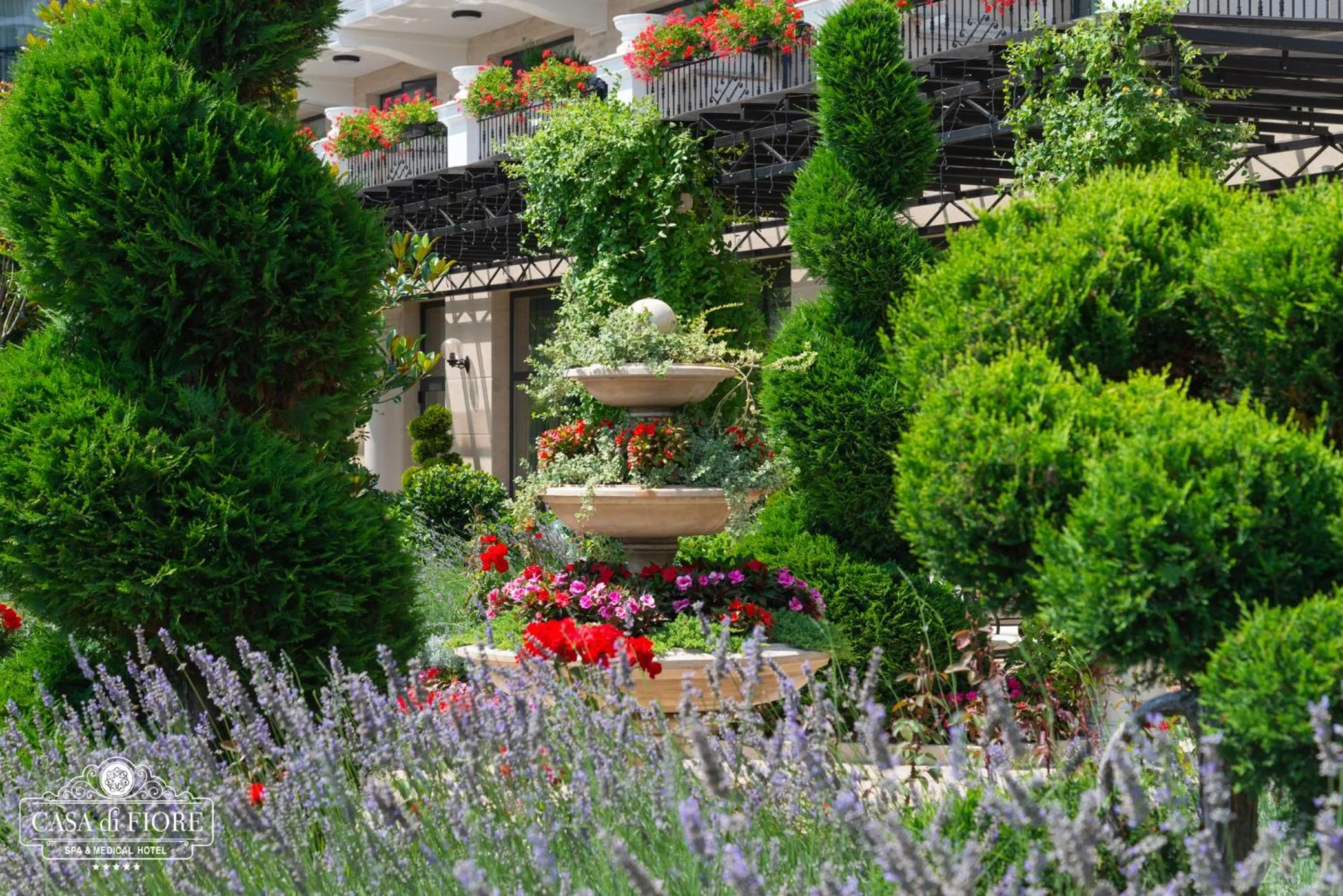 Spring in Casa di Fiore SPA and Medical Hotel, Mineral Pools & Private Beach