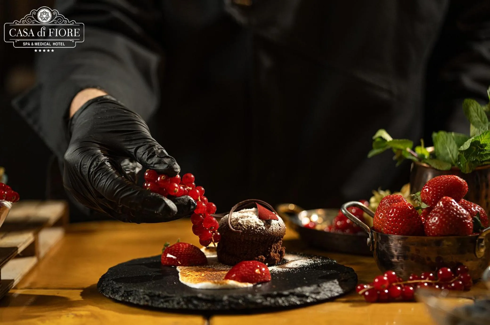 Restaurant/places to eat in Casa di Fiore SPA and Medical Hotel, Mineral Pools & Private Beach