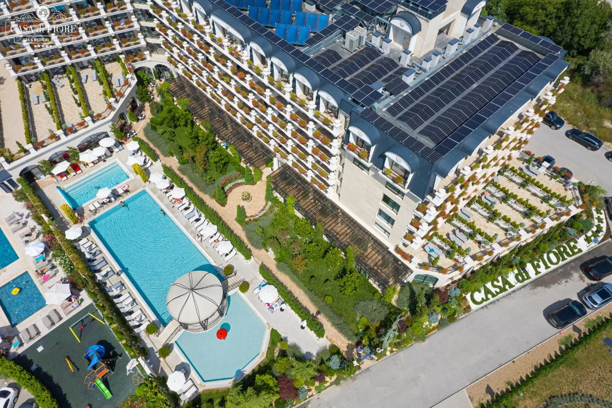 Property building in Casa di Fiore SPA and Medical Hotel, Mineral Pools & Private Beach