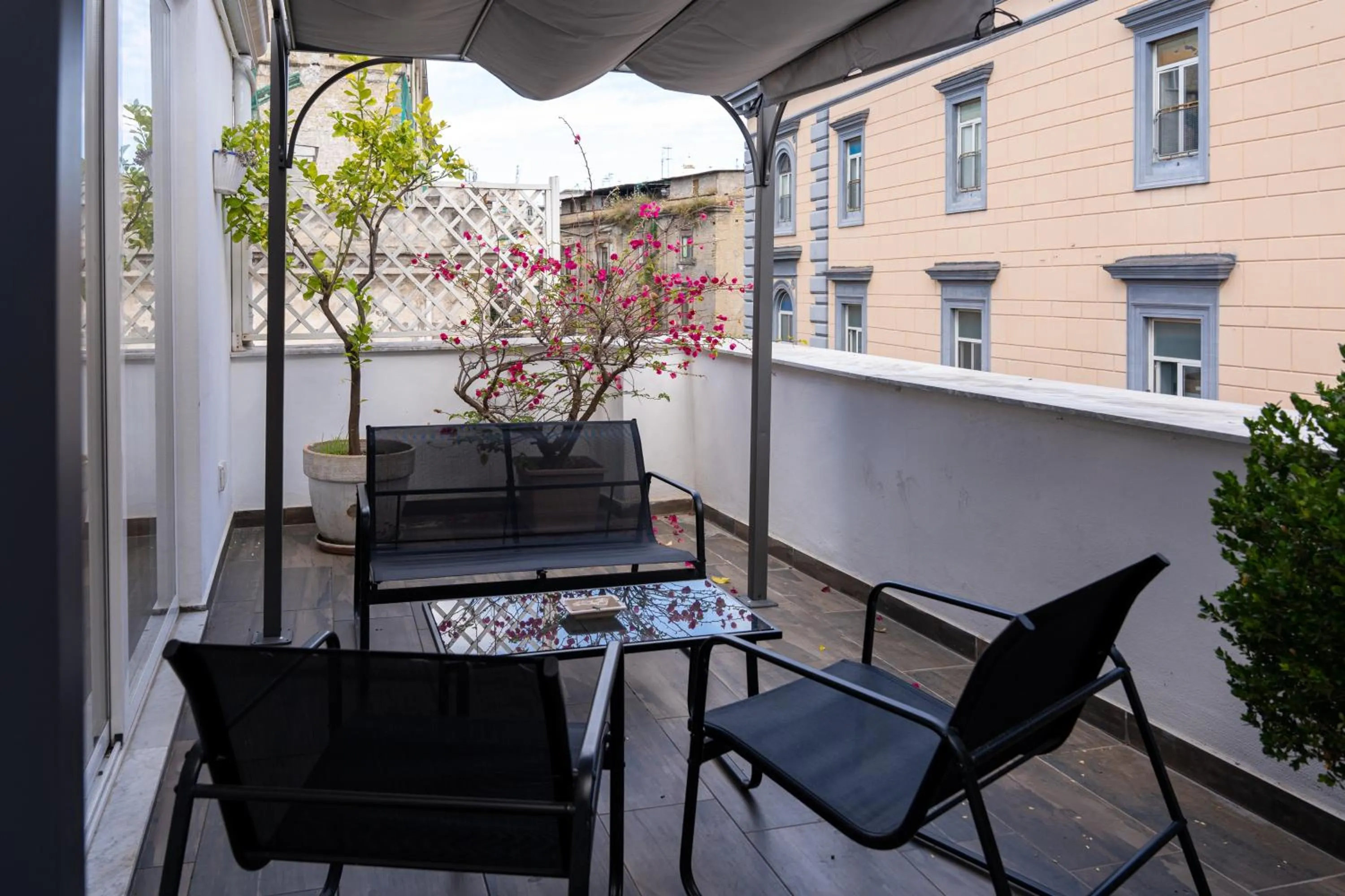 Balcony/Terrace in Hotel San Michele