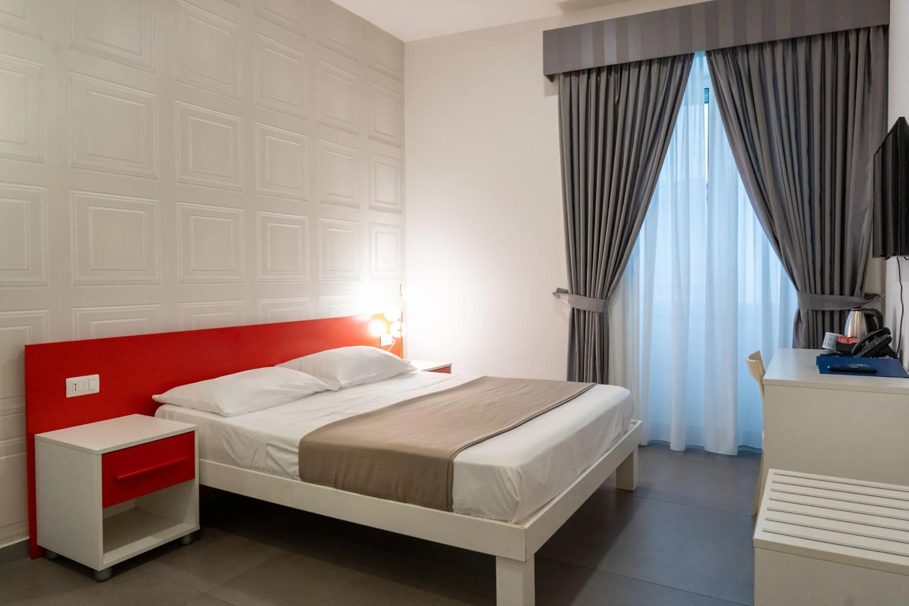 Bedroom, Bed in Hotel San Michele