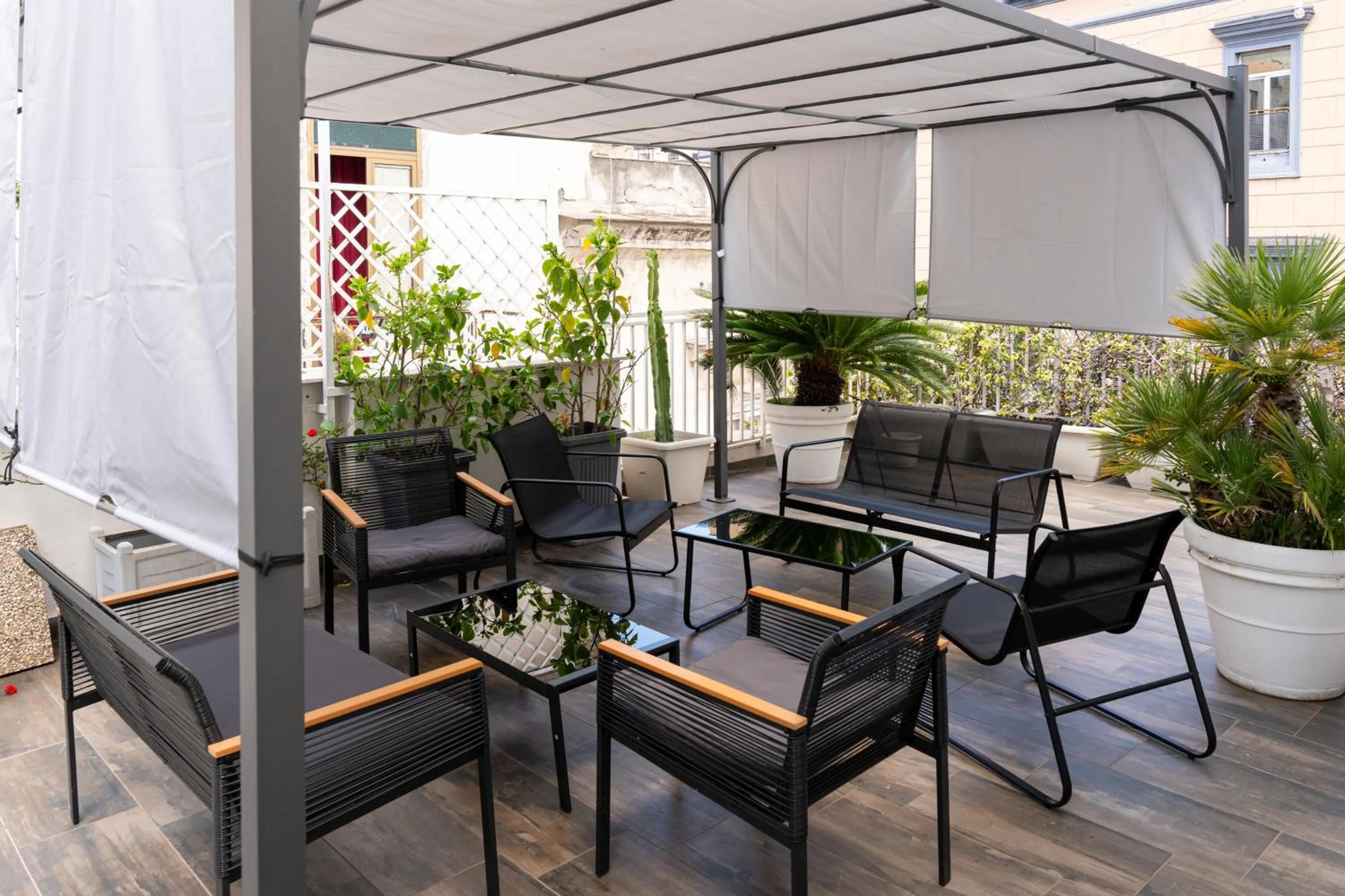 Balcony/Terrace in Hotel San Michele