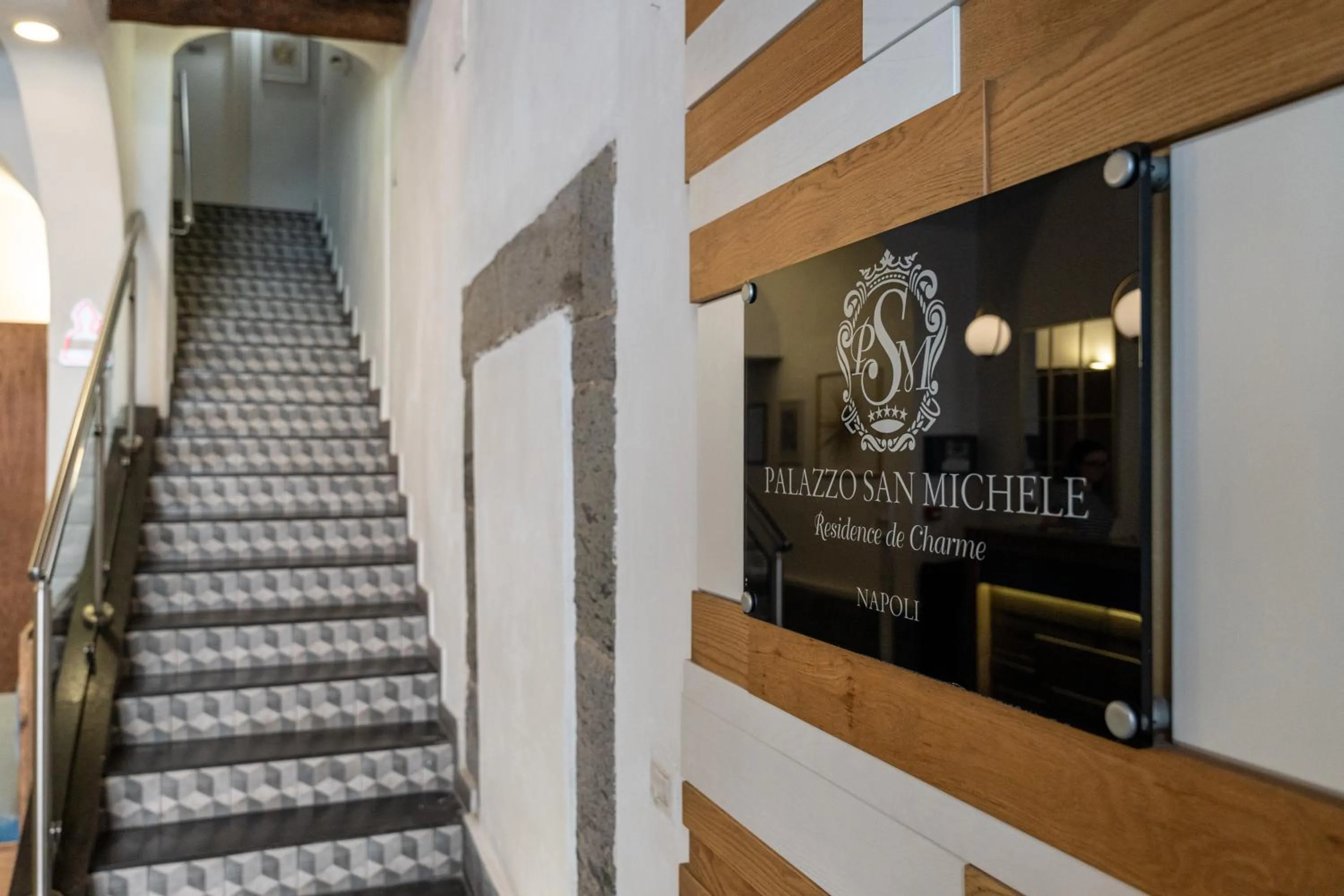 Lobby or reception in Hotel San Michele