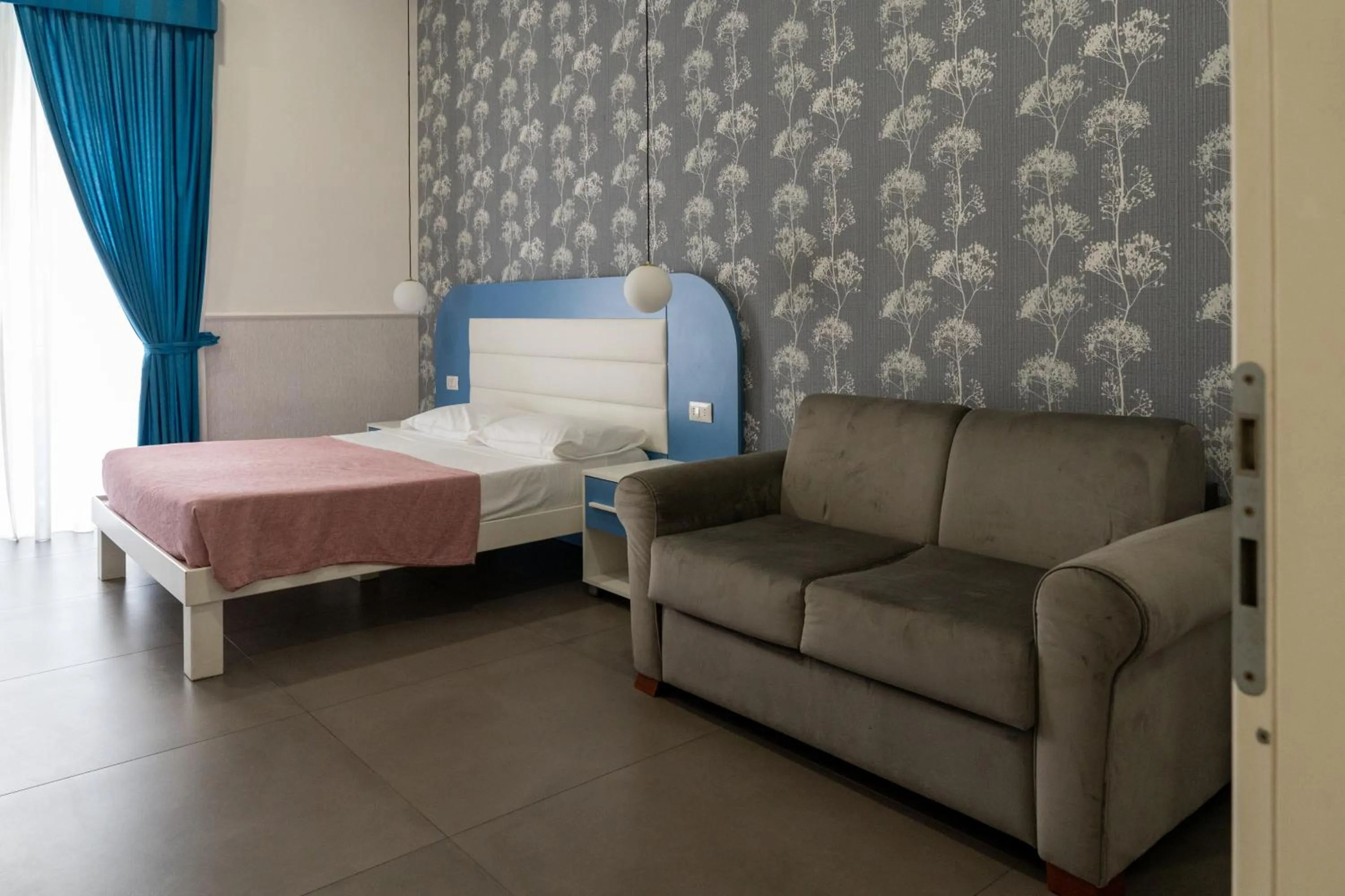 Bed in Hotel San Michele