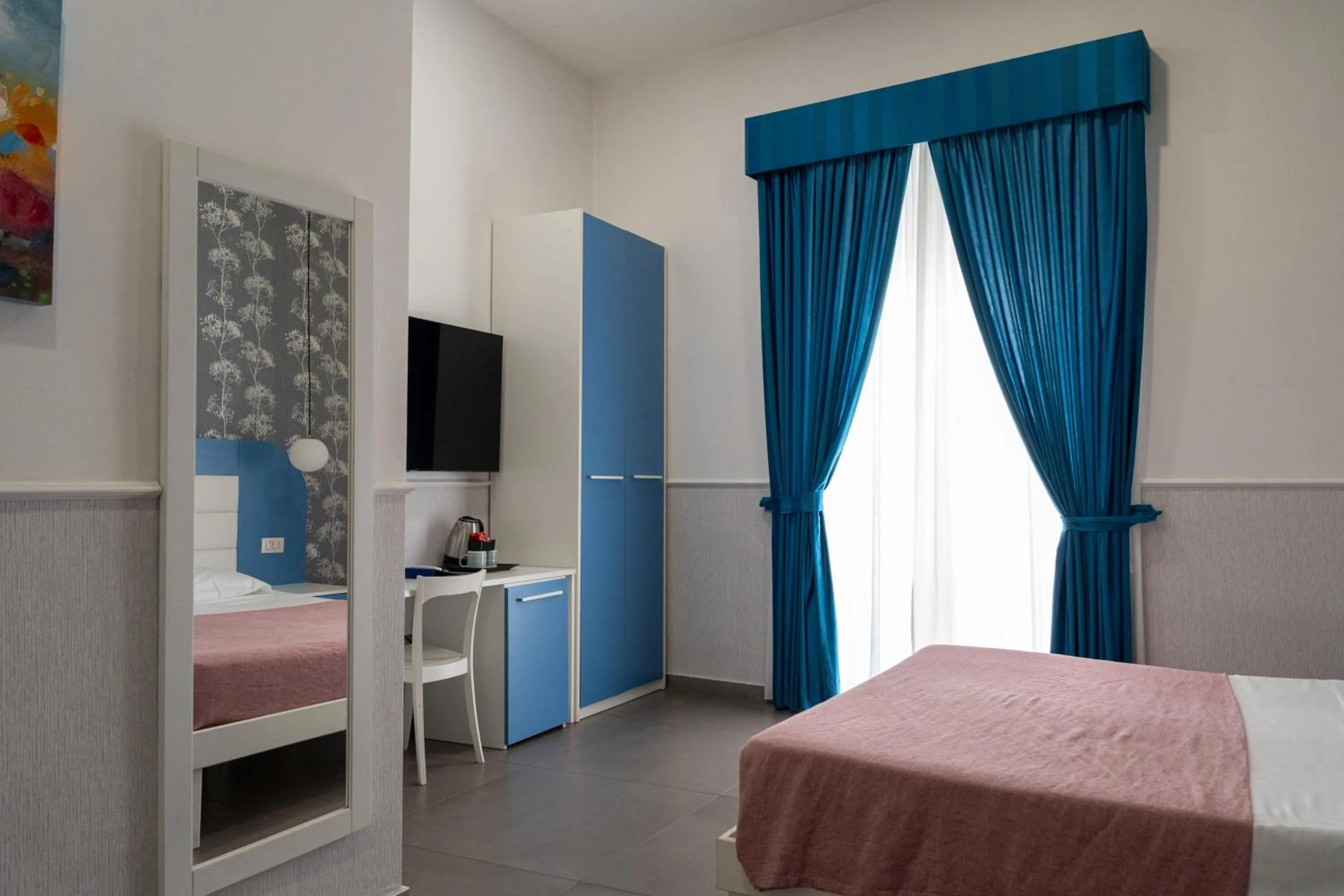 Bed in Hotel San Michele