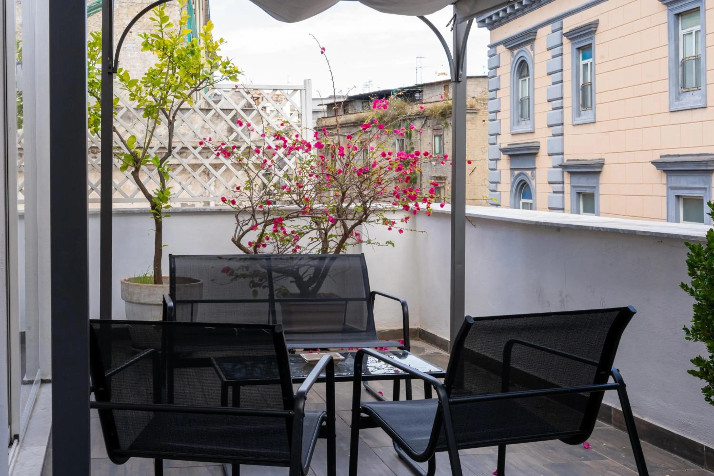Balcony/Terrace in Hotel San Michele