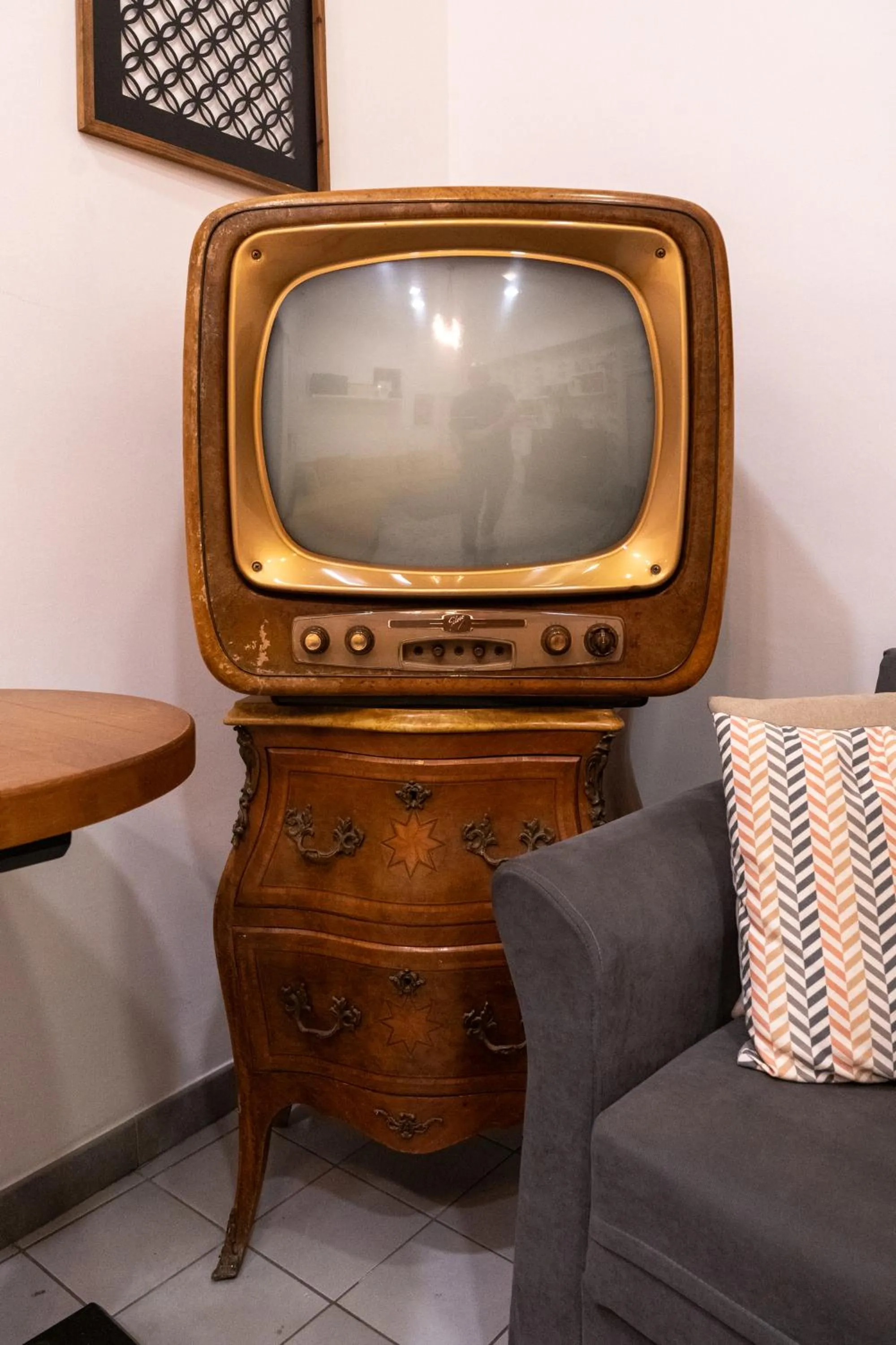 Decorative detail in Hotel San Michele