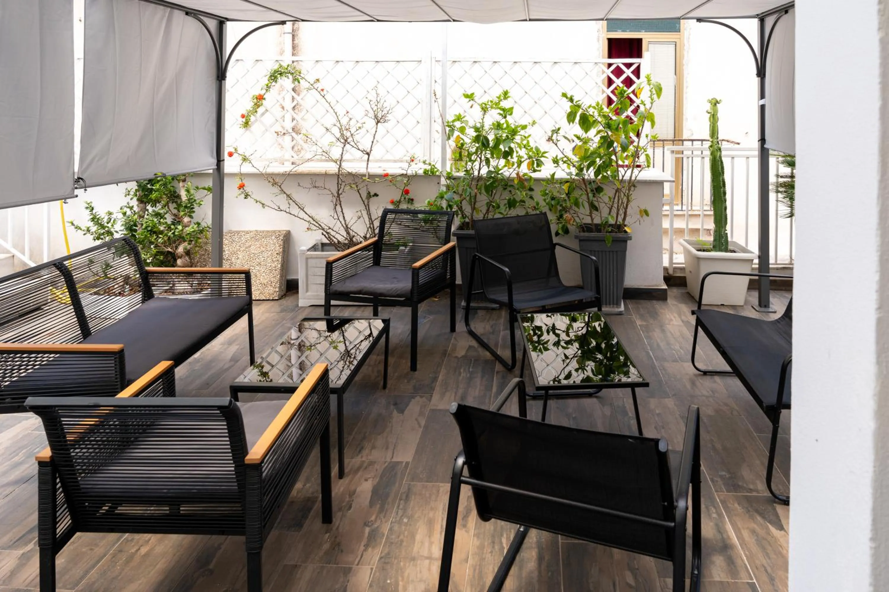 Balcony/Terrace in Hotel San Michele