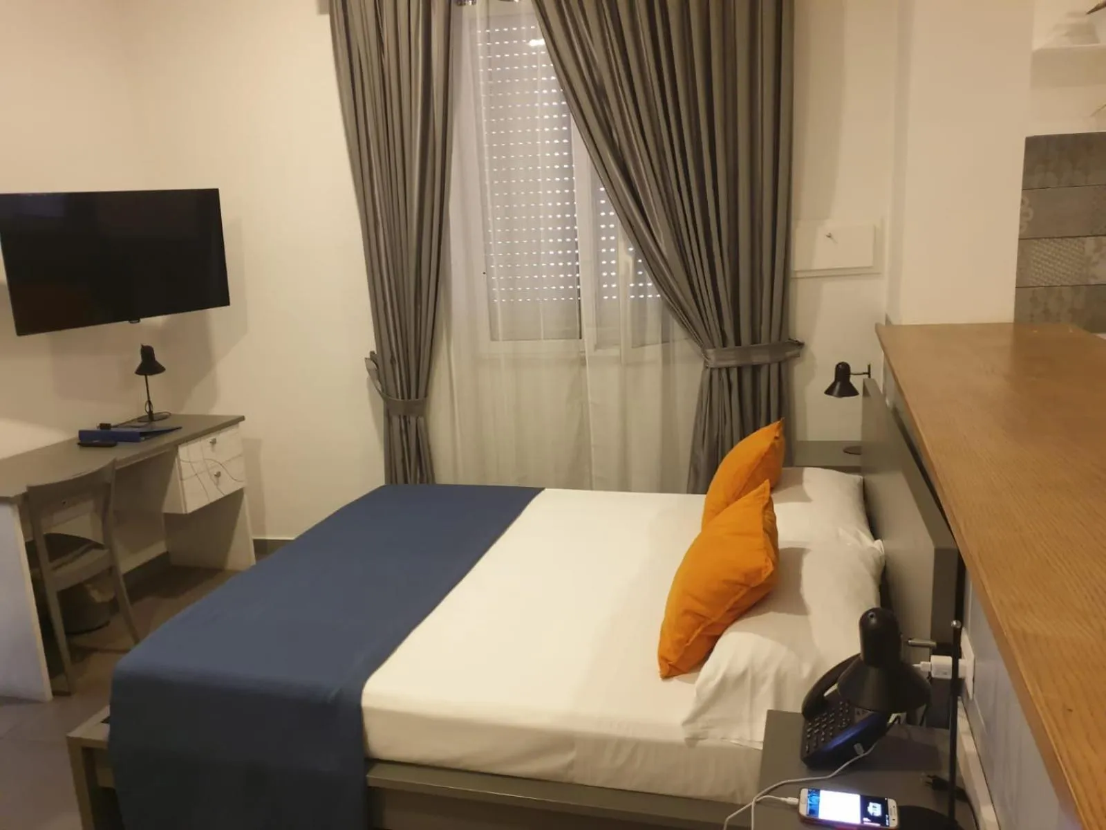 Bed in Hotel San Michele