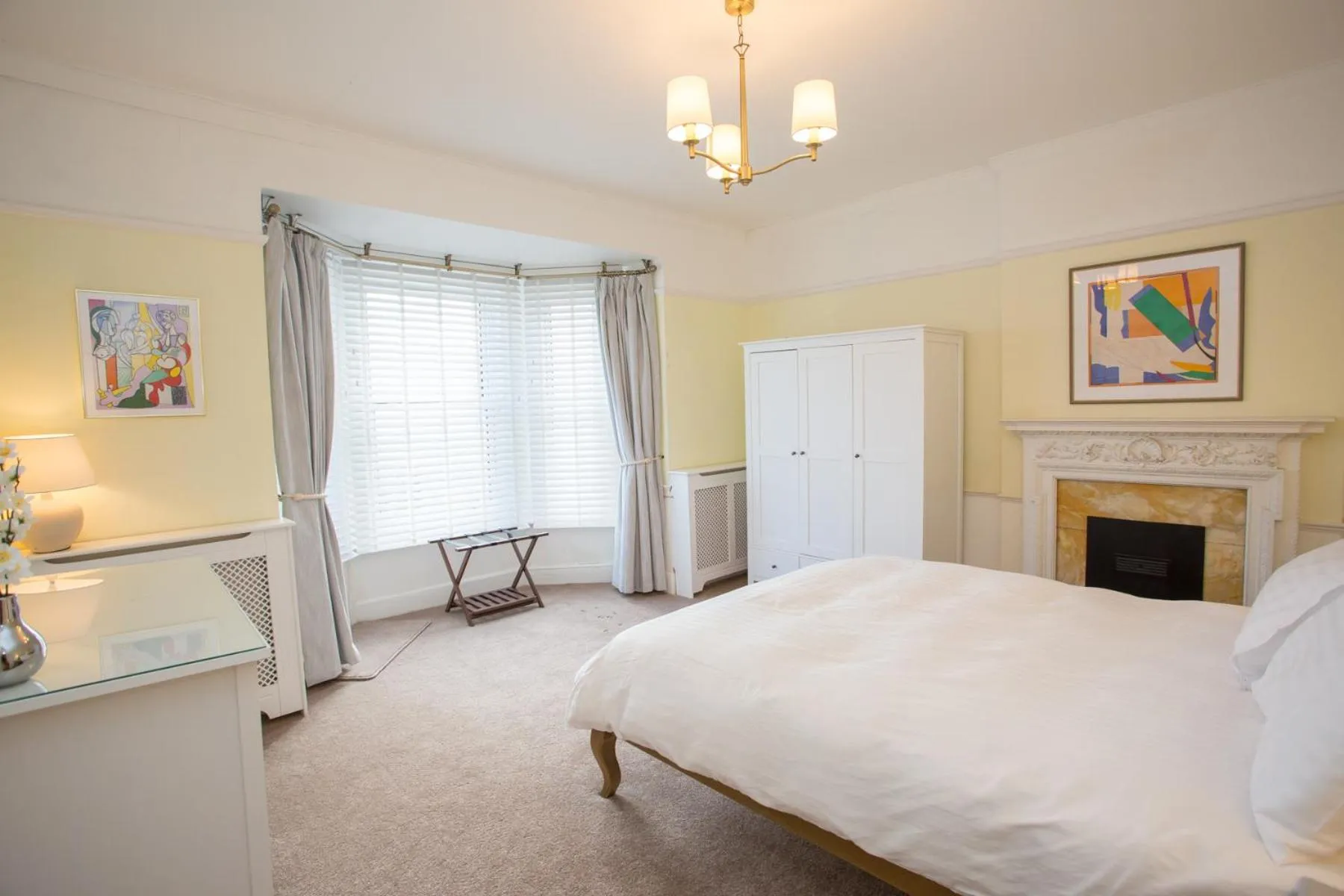 Bedroom, Bed in The Old Coastguard House