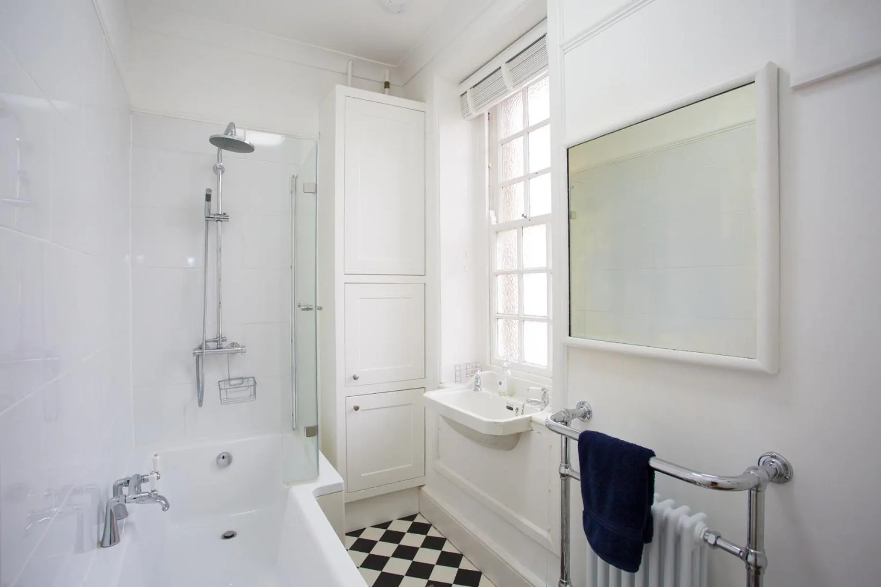 Bathroom in The Old Coastguard House