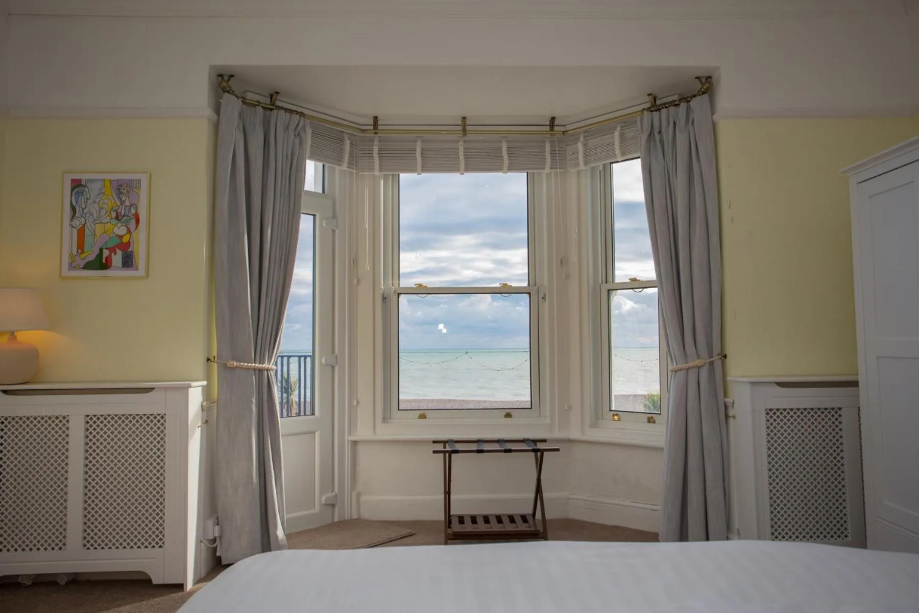 Bedroom, Bed in The Old Coastguard House