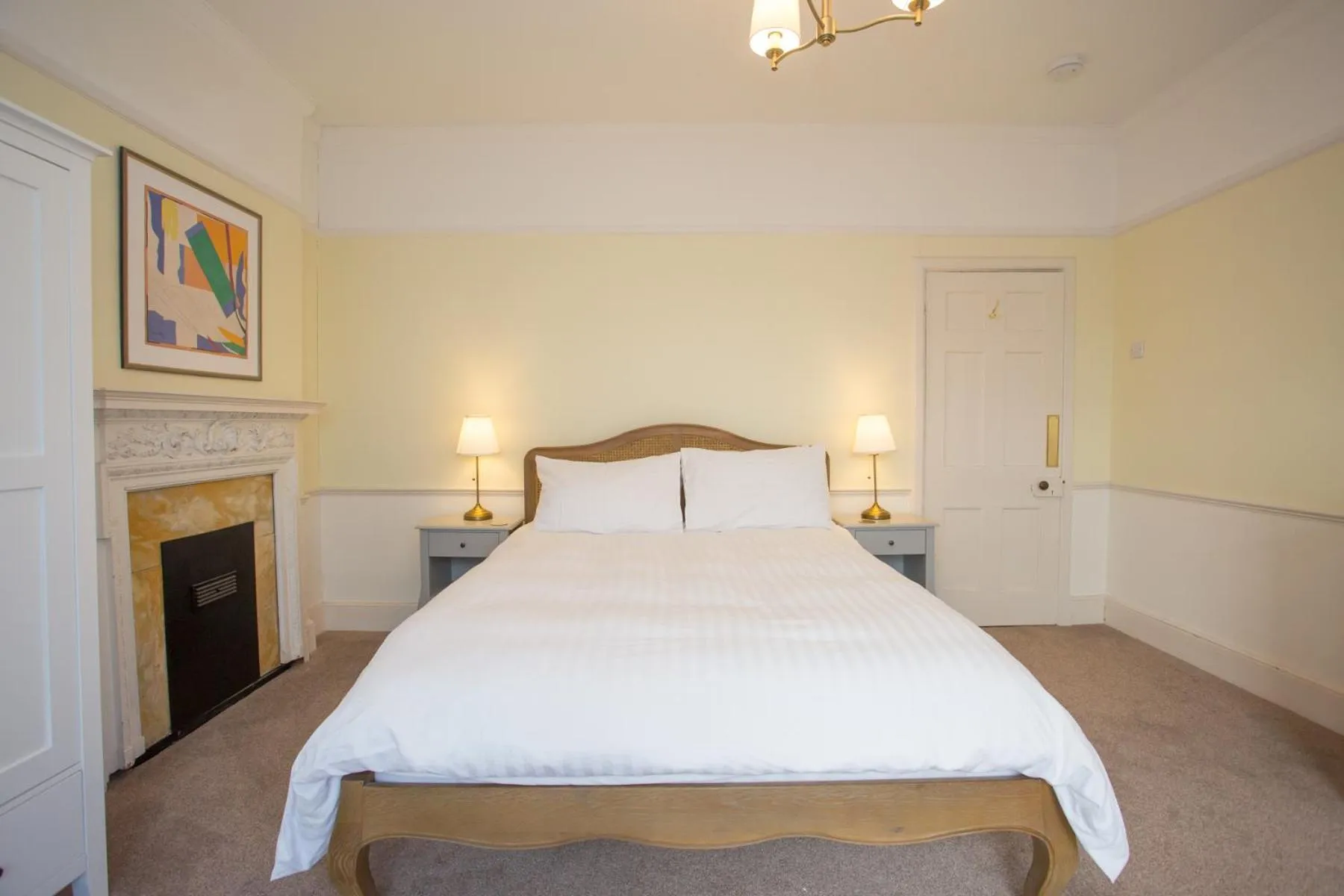 Bedroom, Bed in The Old Coastguard House