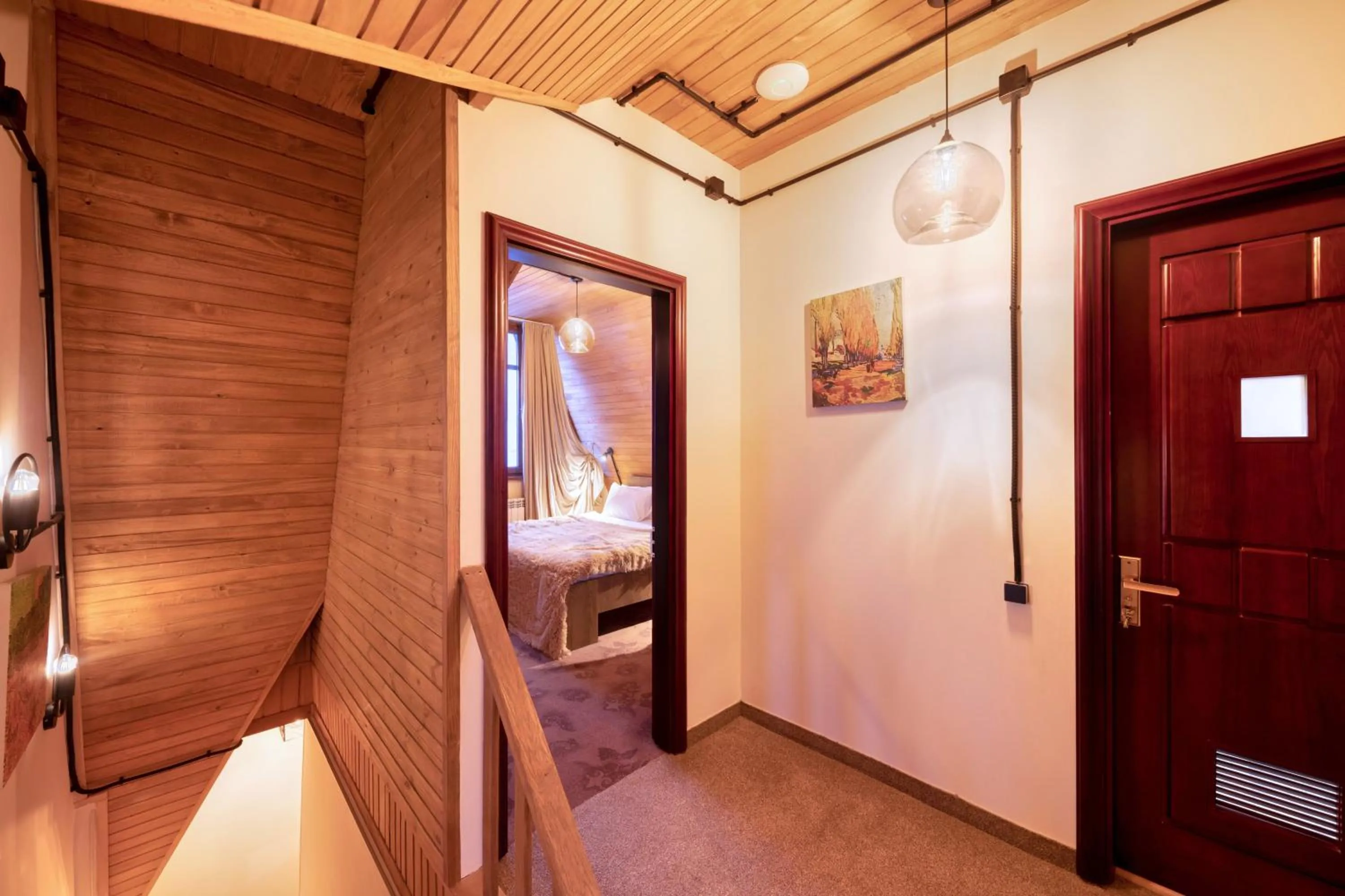 Family Room with Mountain View in Alpine Castle Hotel