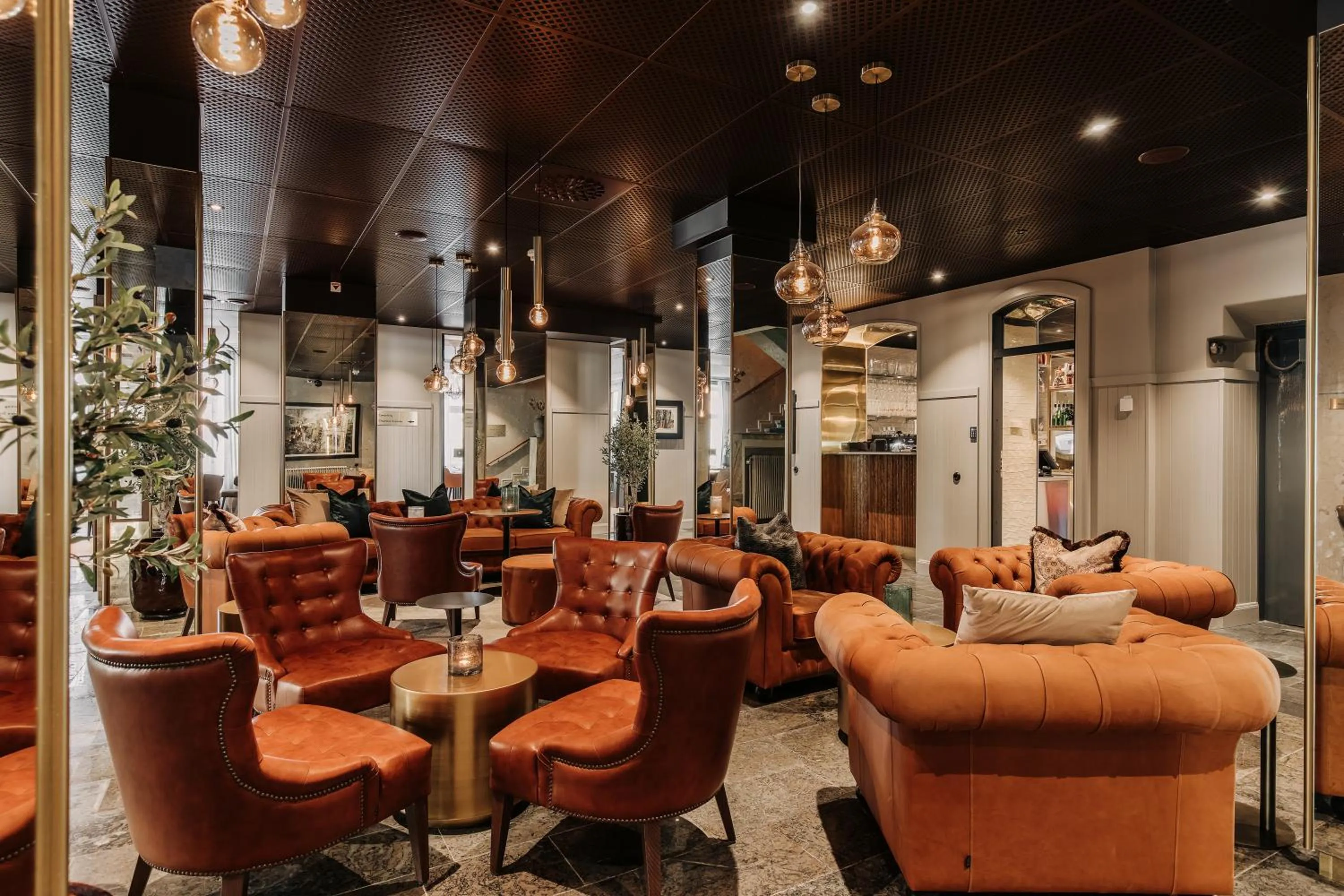 Lounge or bar in Skara Stadshotell